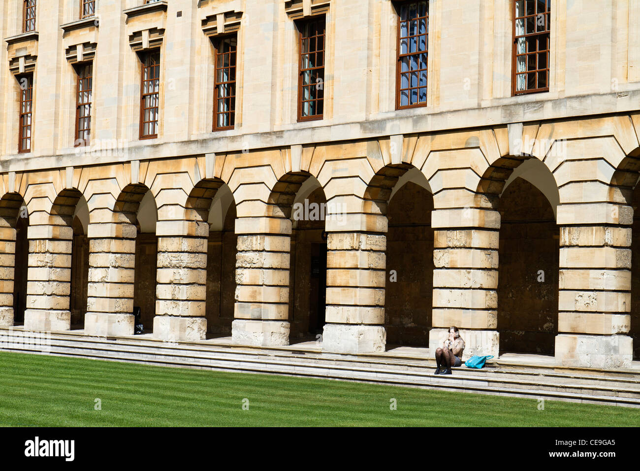 UK-Oxford-Queens College Stockfoto