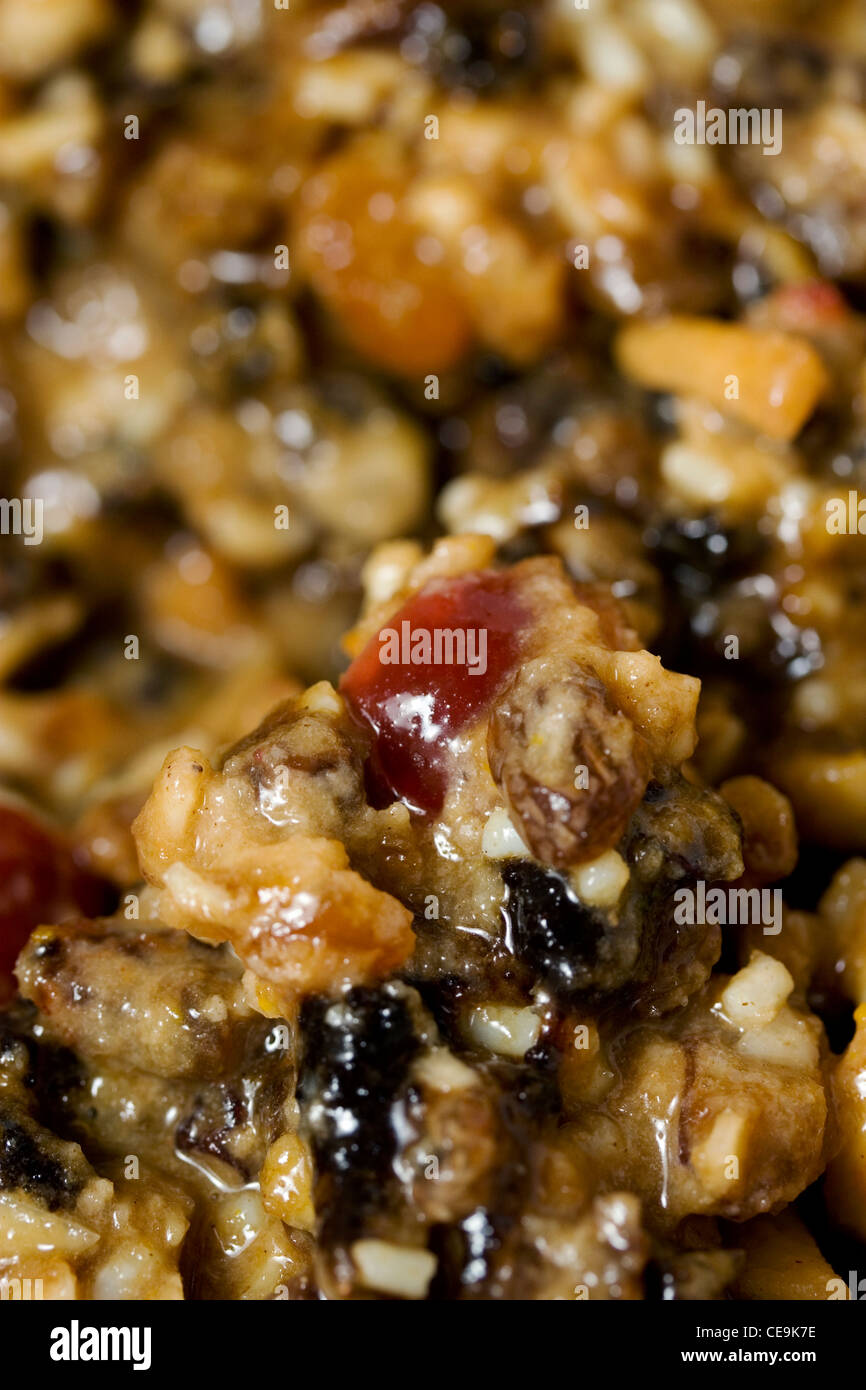 Christmas Pudding Mischung Stockfoto