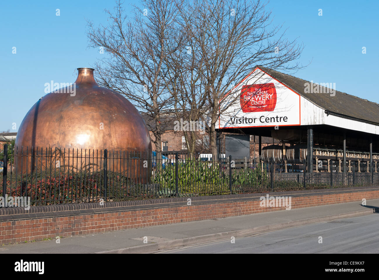 Das Besucherzentrum der Brauerei Landeszentrale in Burton-on-Trent, Staffordshire Stockfoto