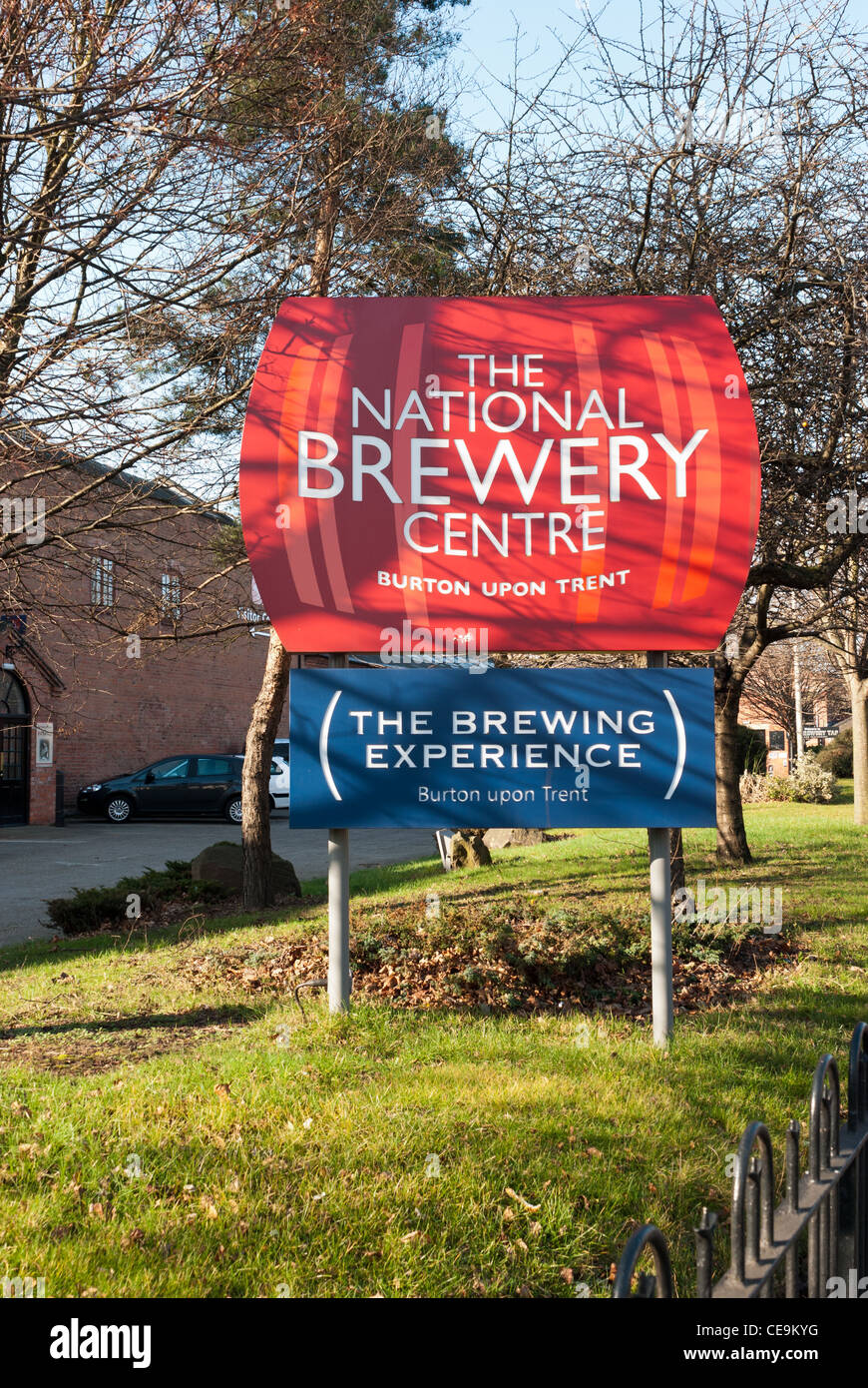 Das Besucherzentrum der Brauerei Landeszentrale in Burton-on-Trent, Staffordshire Stockfoto