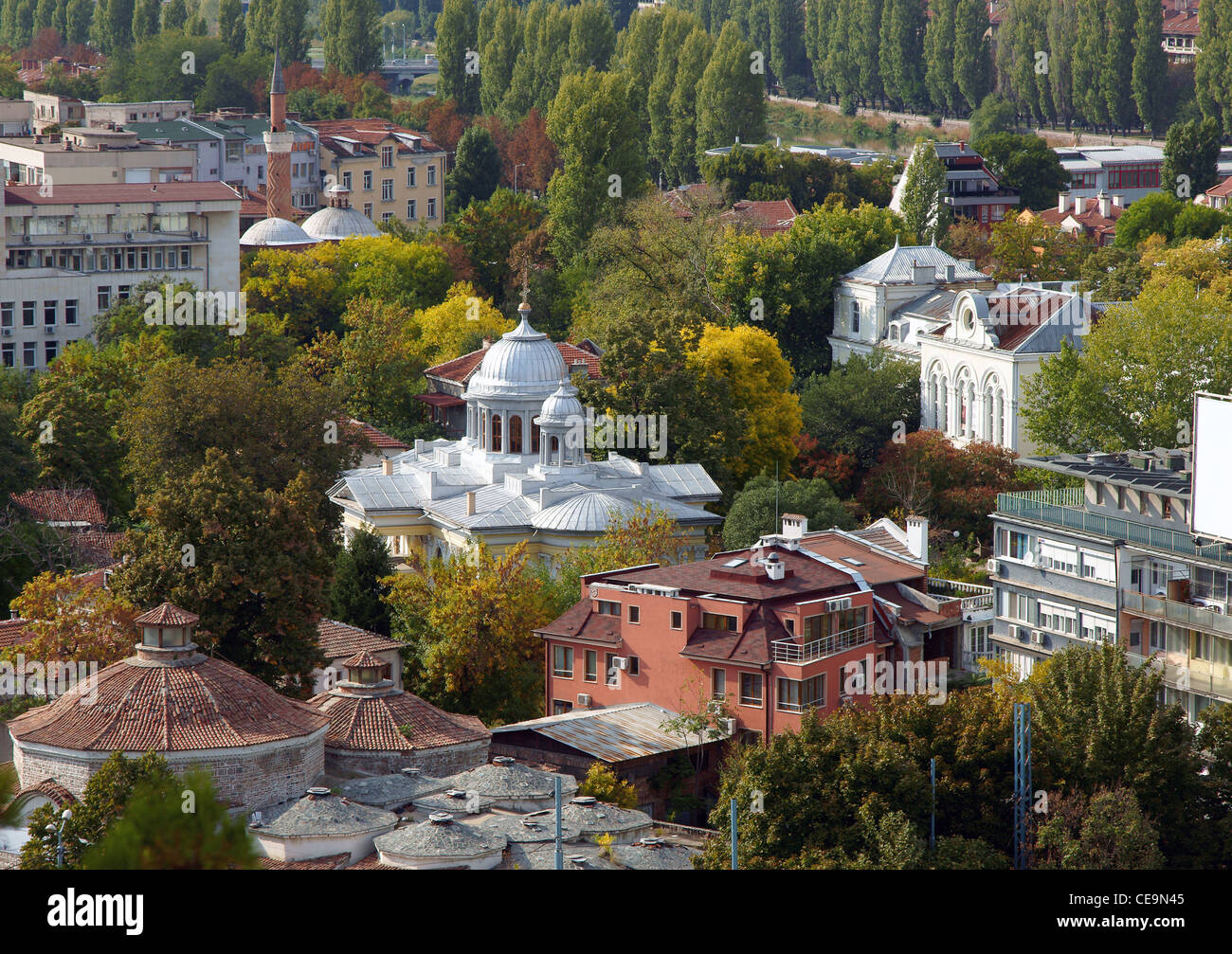 Stadt Plovdiv, Bulgarien Stockfoto