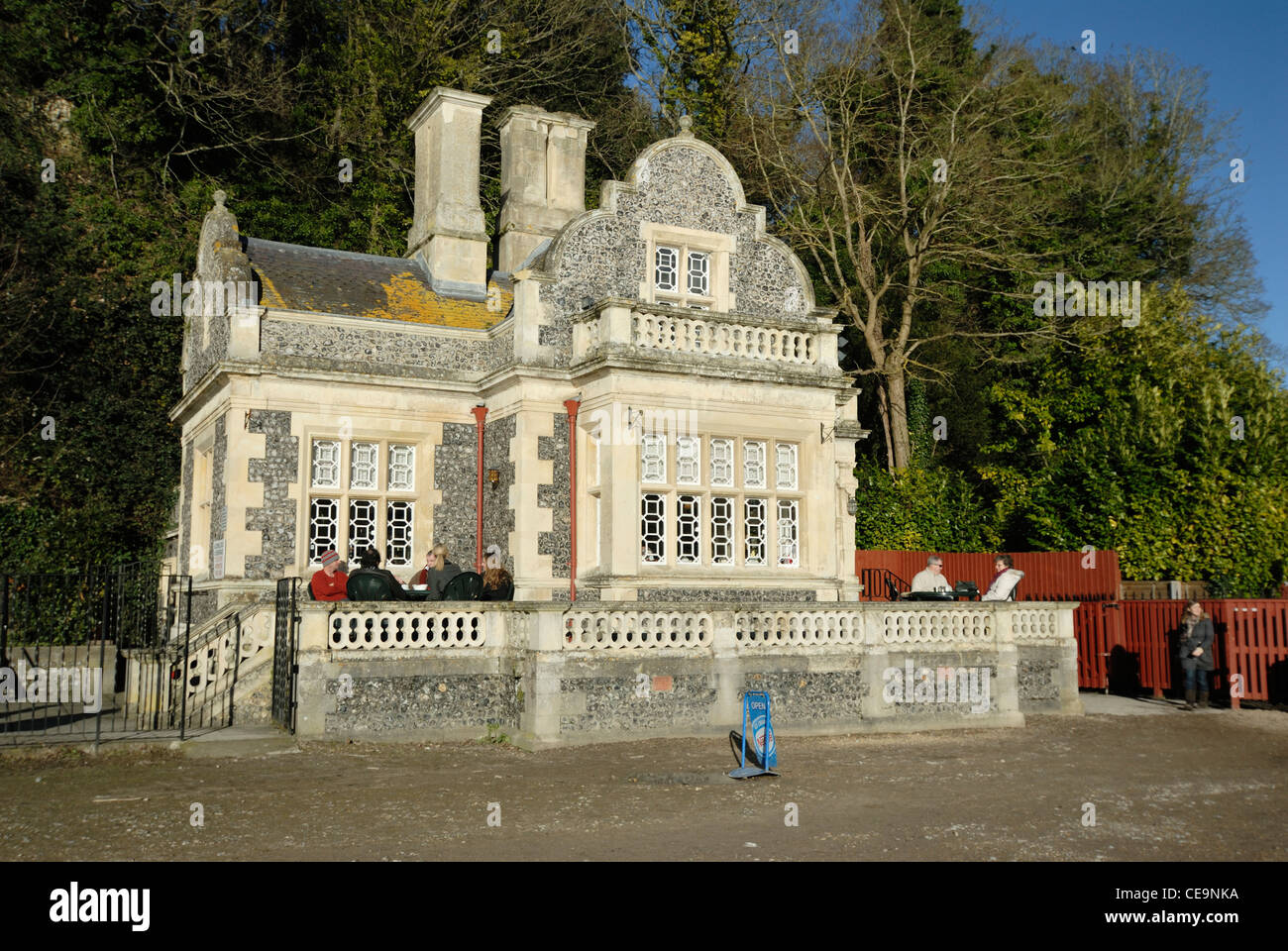 Swanbourne Lodge Swanbourne See Arundel West Sussex UK Stockfoto