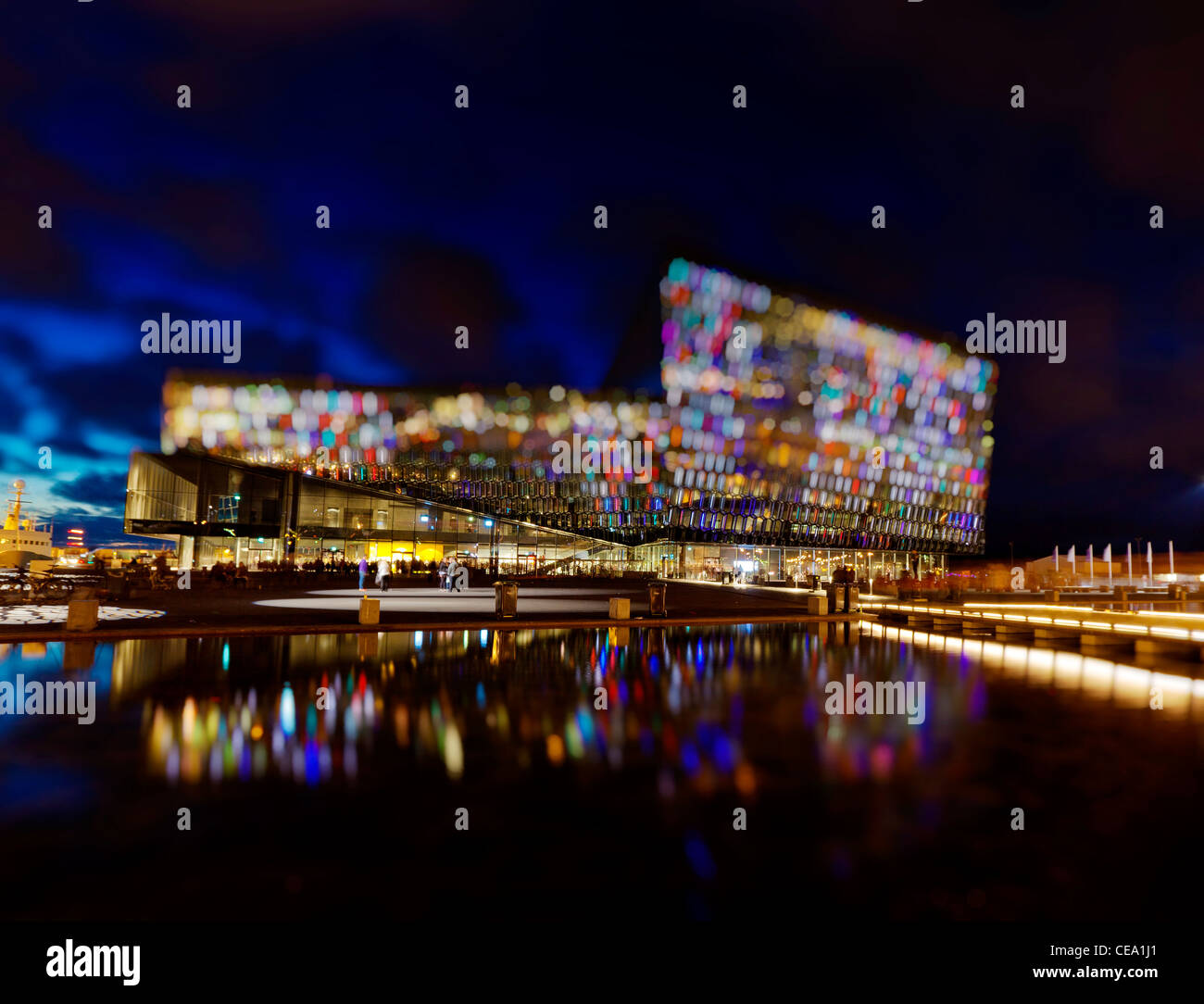 Harpa Konzerthaus und Konferenzzentrum, Reykjavik Island Stockfoto