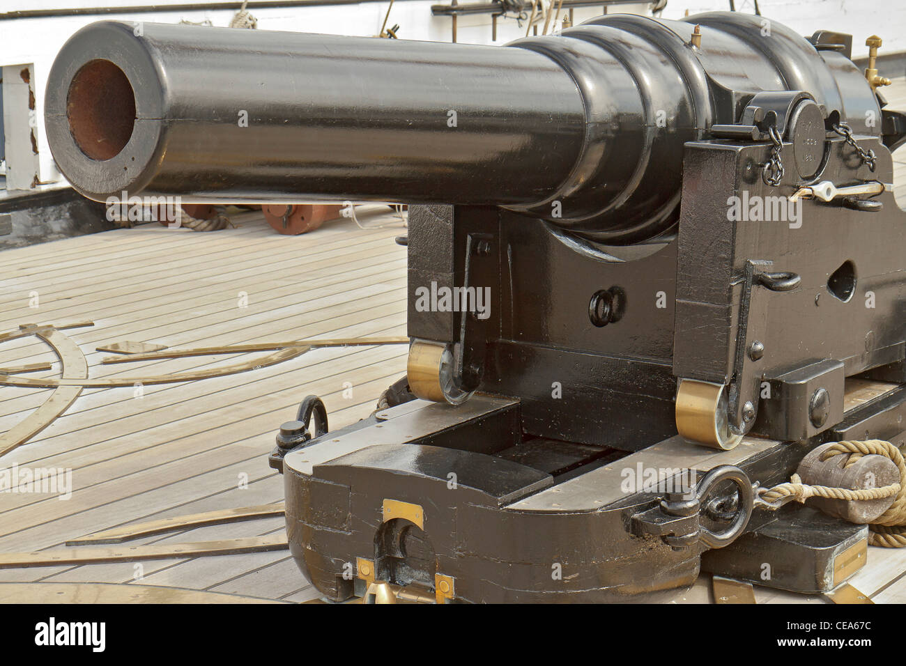 UK Hampshire Verschluss Waffe laden Stockfoto