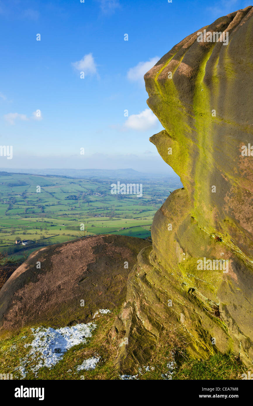 Die Kakerlaken Staffordshire Peak District Nationalpark England UK GB EU Europa Stockfoto