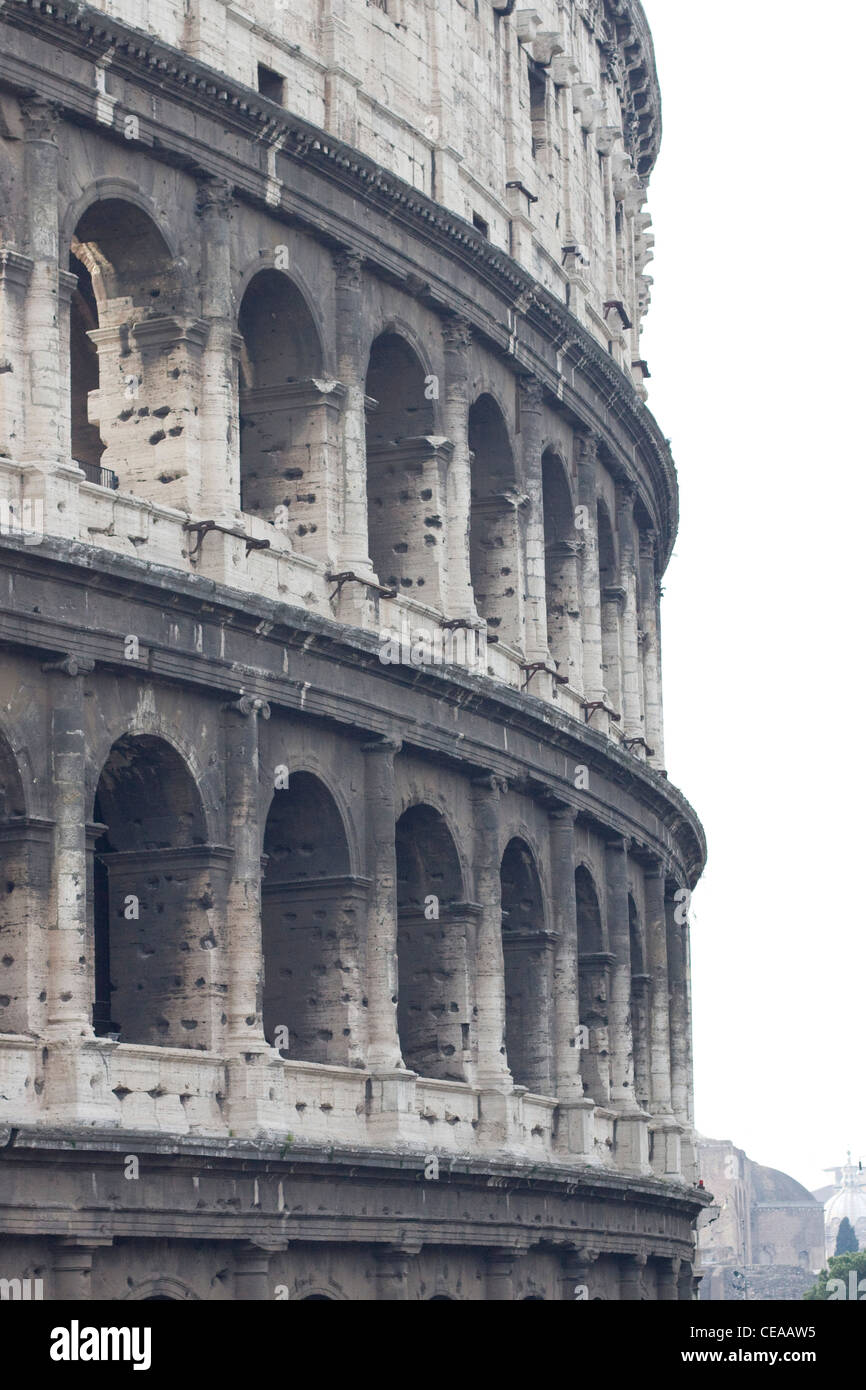 Kolosseum flavische Amphitheater in Rom Italien Stockfoto