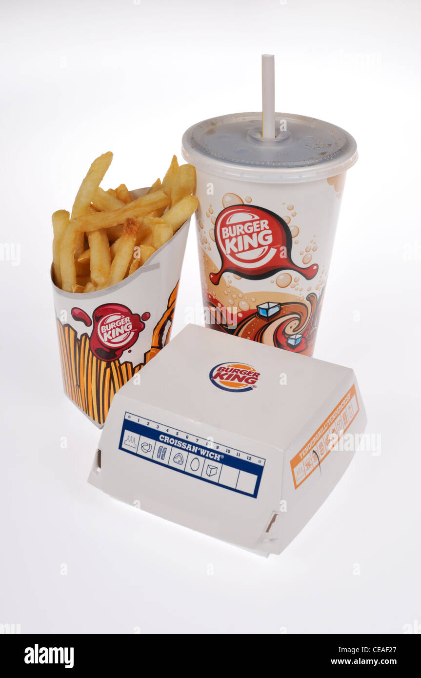 Silhouette Fast Food Fries French Stockfotos und -bilder Kaufen - Alamy