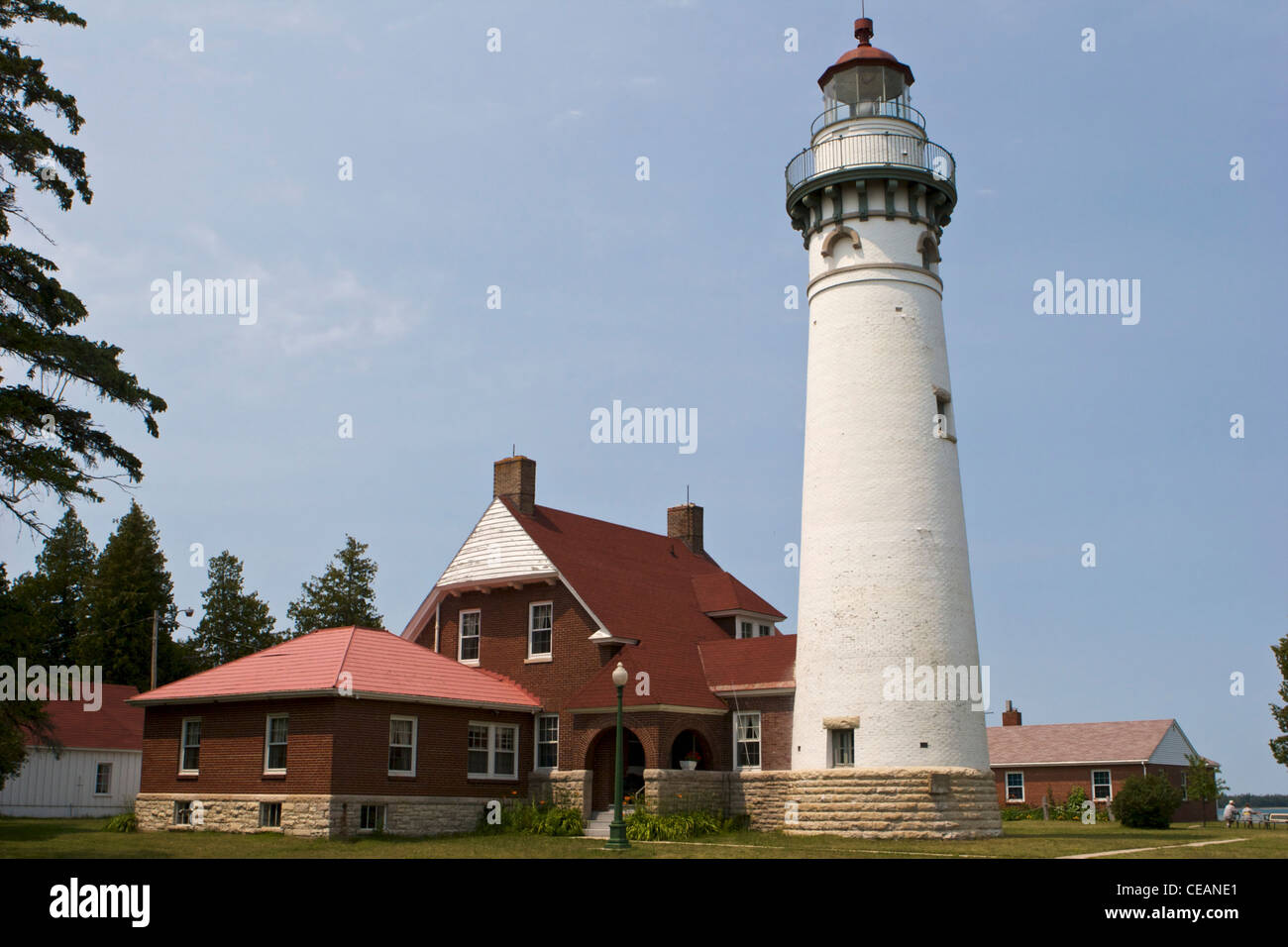 Seul Choix Point lighthouse Stockfoto