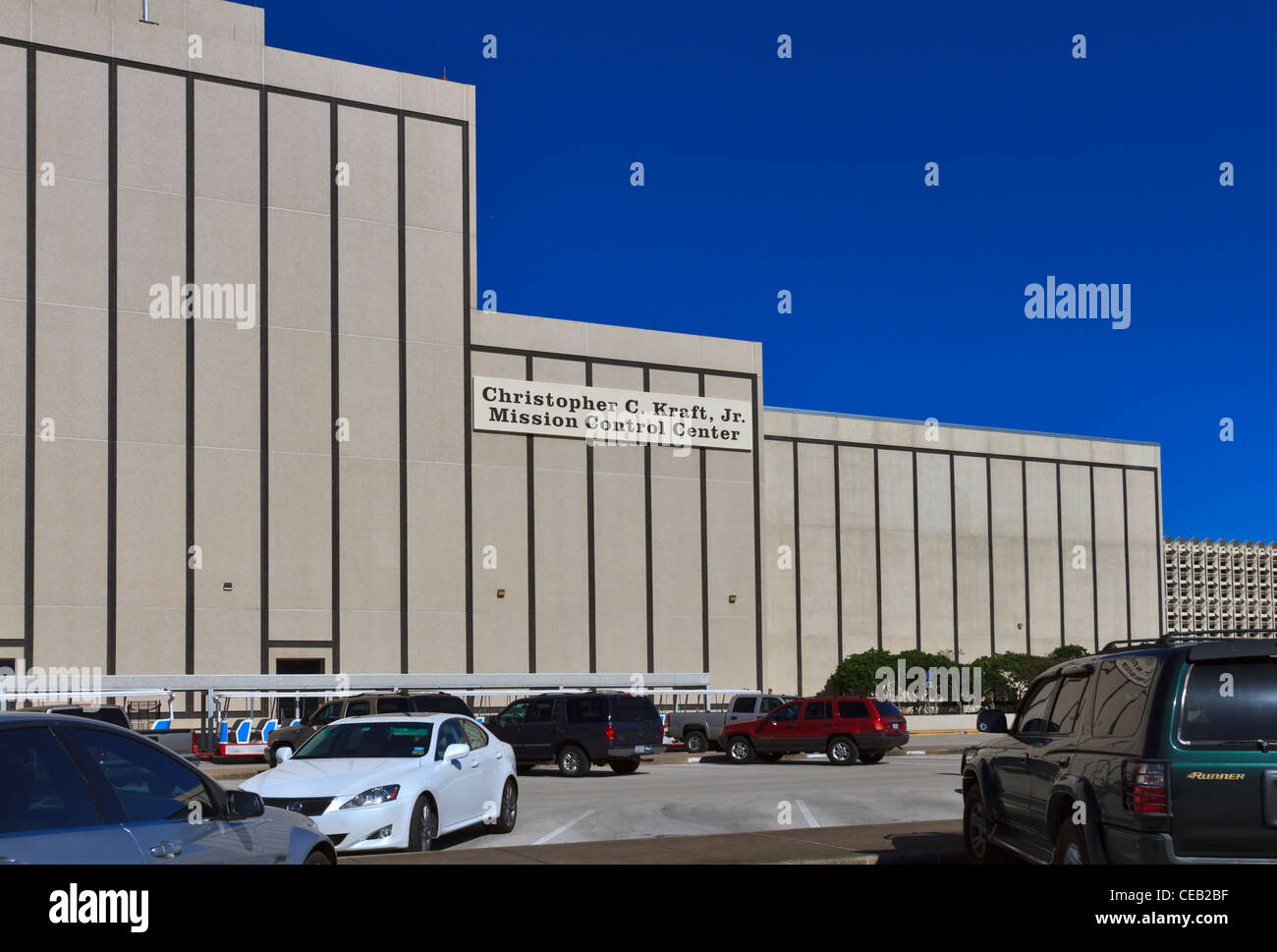 Mission Control Center, Johnson Space Center, Texas. Stockfoto