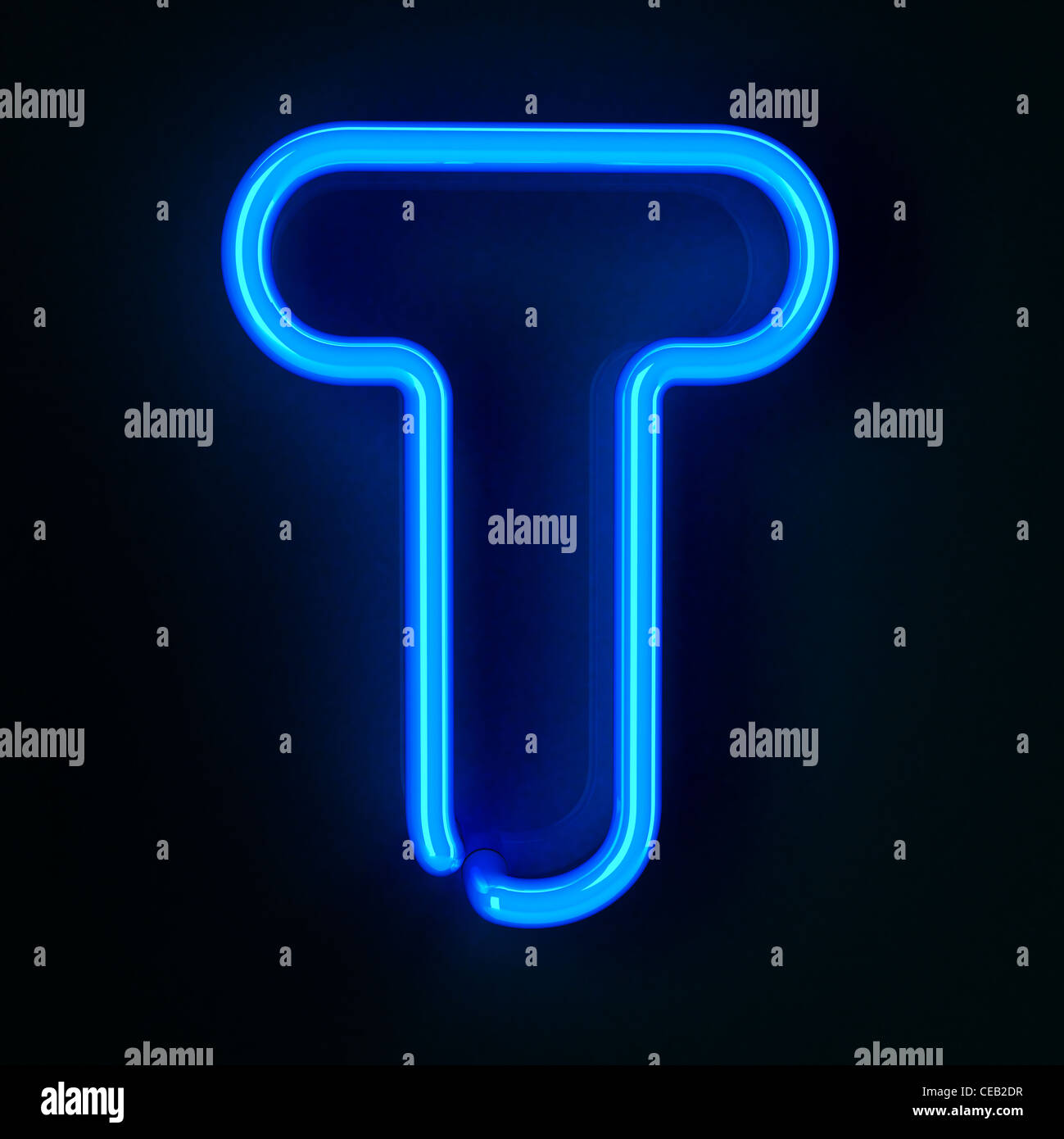 Buchstabe T Stockfoto