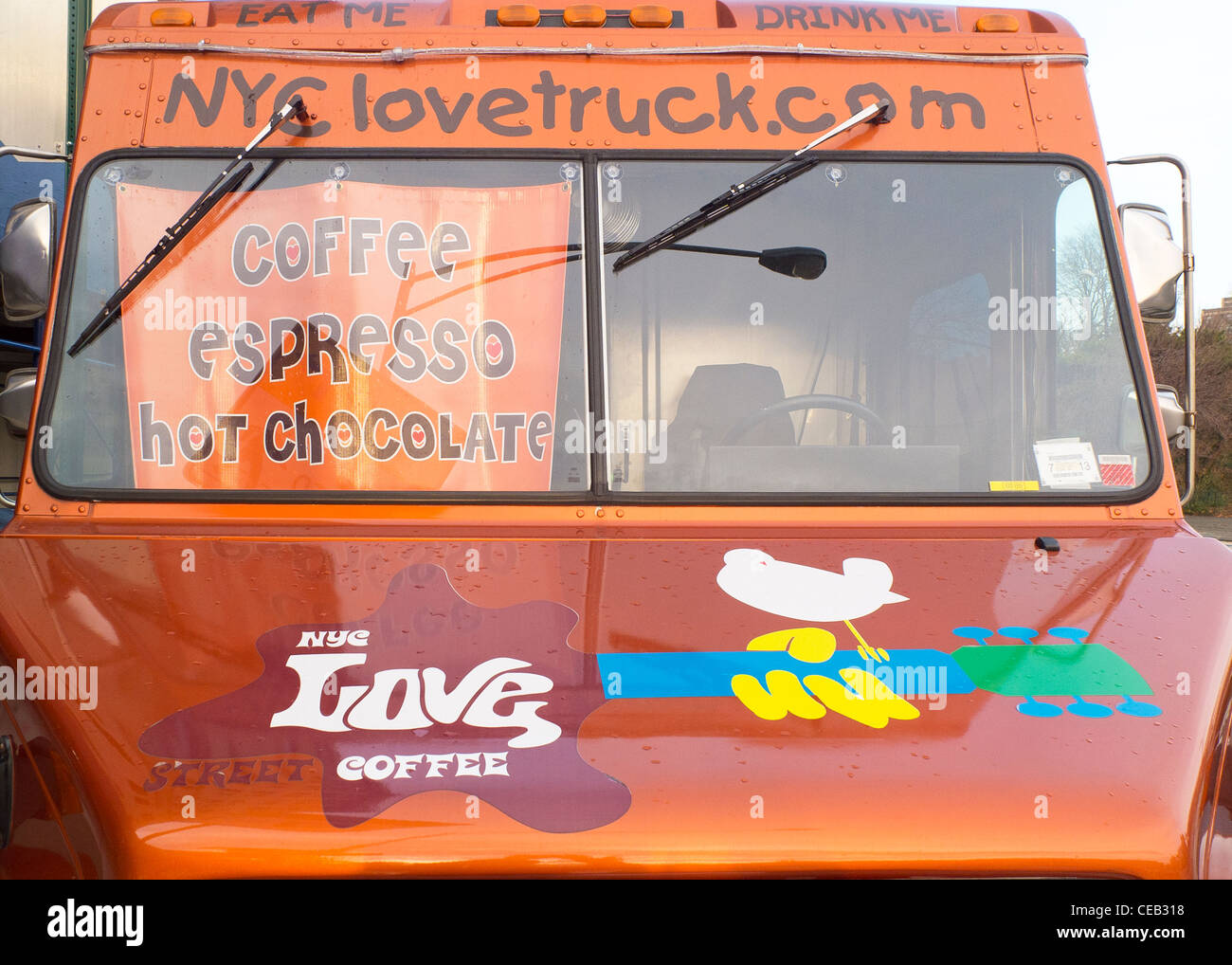 Lebensmittel Truck Rallye Brooklyn NY Stockfoto