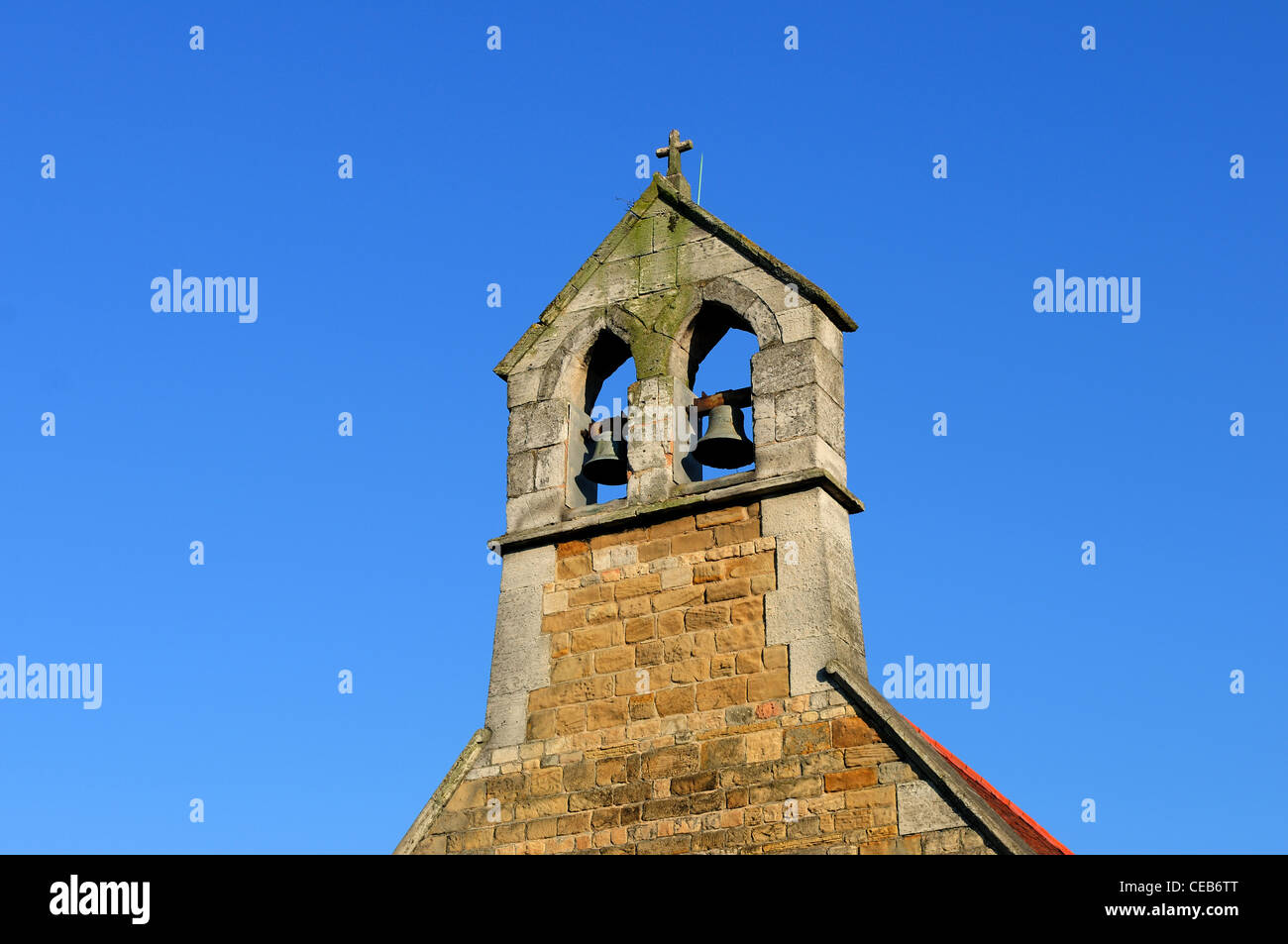 St.Helena des kirchlichen Austerfield Süd-Yorkshire England.Home der Pilger Vater William Bradford. Stockfoto