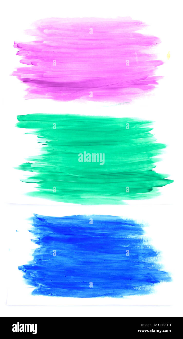 Malerei-Streifen Stockfoto