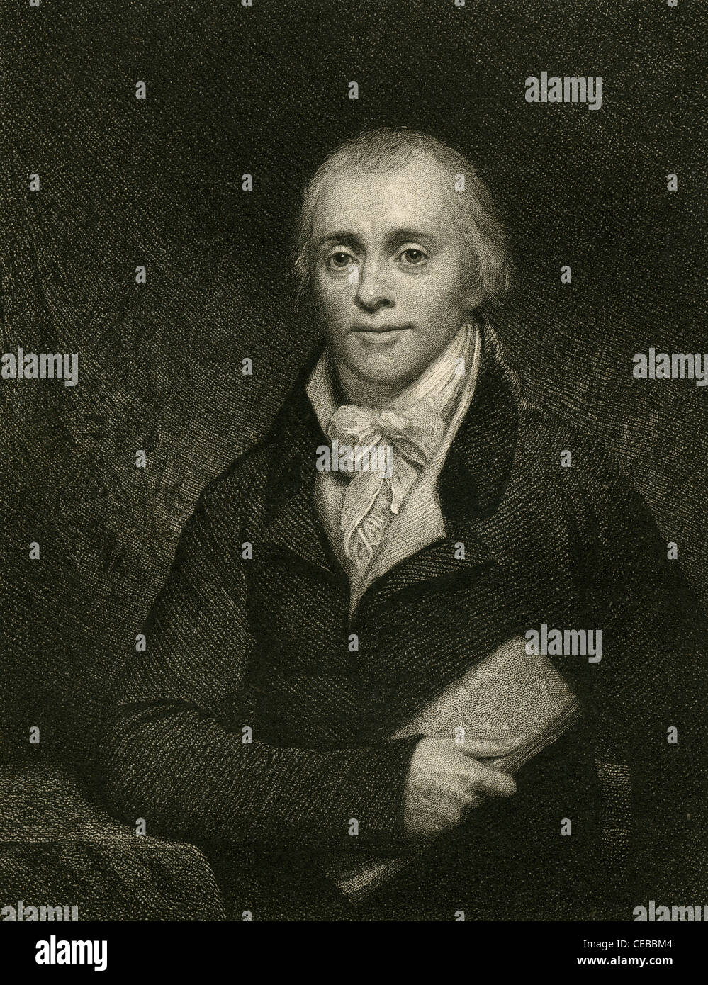 1830-Gravur von Spencer Perceval. Stockfoto