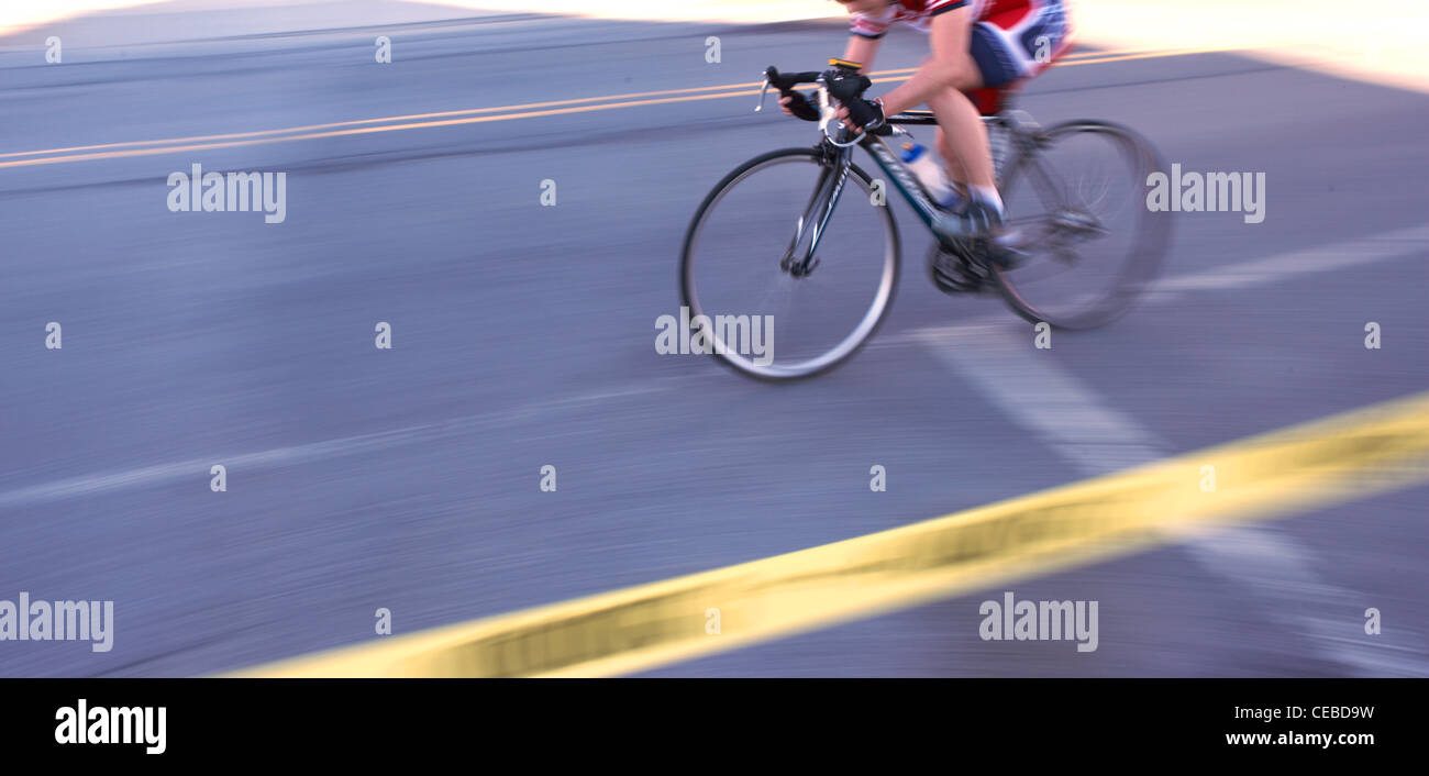 Bike-Rennen Stockfoto