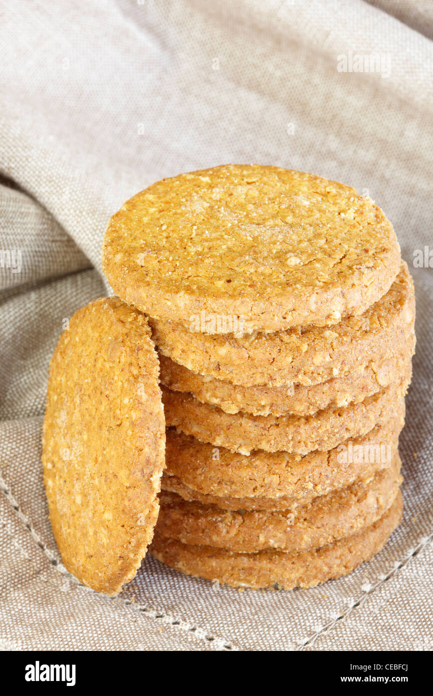 Oat Biscuits Stockfoto