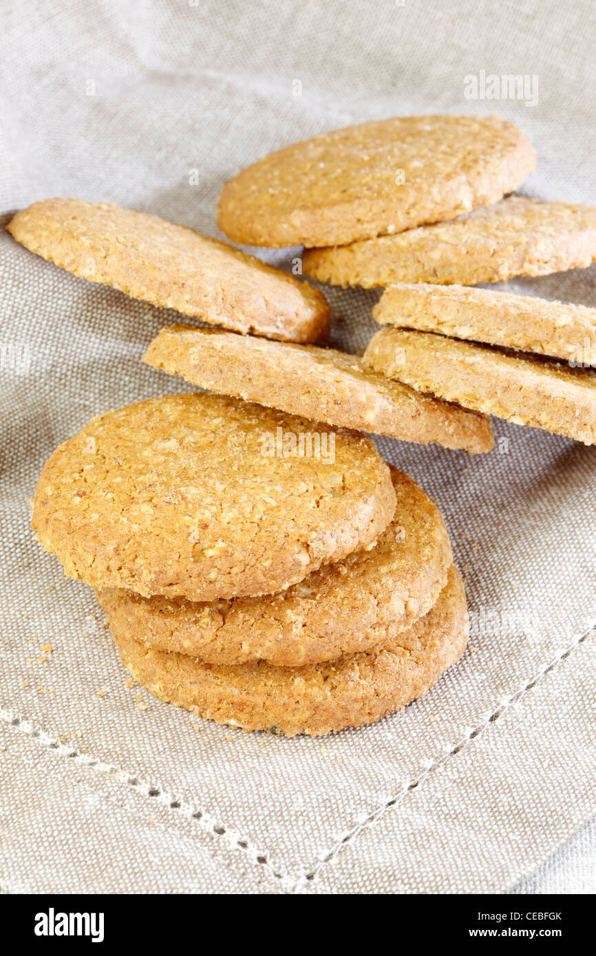 Oat Biscuits Stockfoto