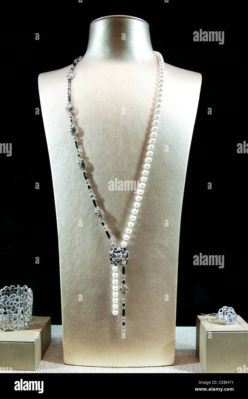 Chanel Place Vendome Juwelier Juwelen-Paris Frankreich Stockfotografie -  Alamy