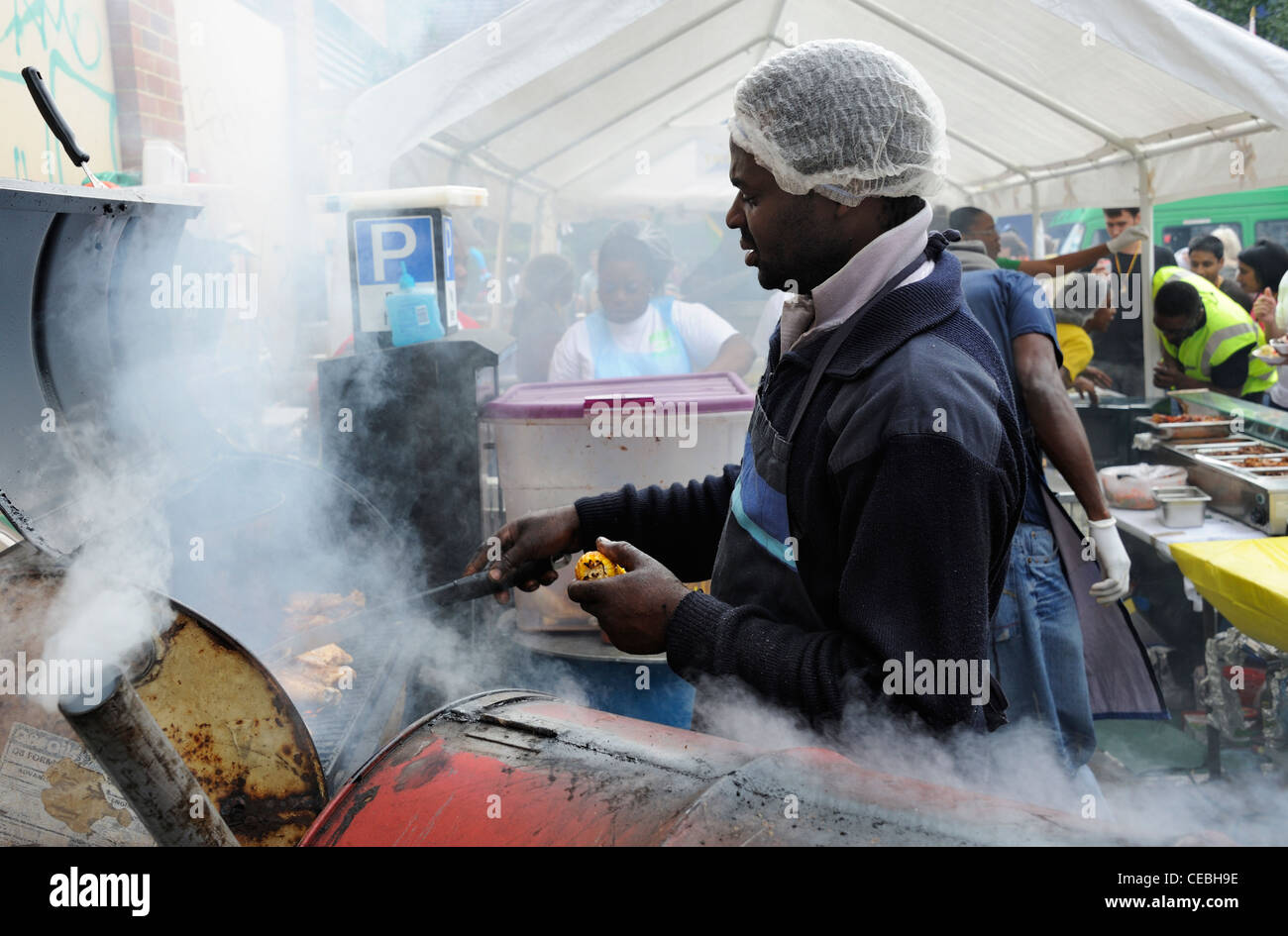 Street Food Stall Stockfoto