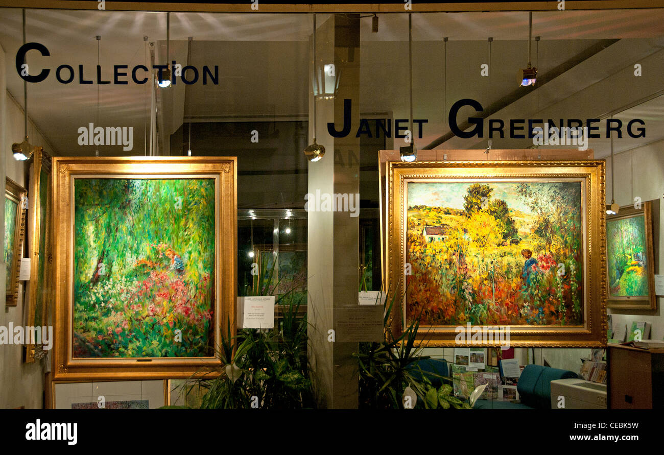 Galerie Janet Greenberg Rue Faubourg Saint-Honoré-Paris Frankreich Stockfoto