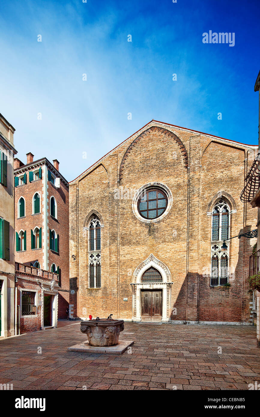 Anglikanische Kirche St. George, Dorsoduro, Venedig, Italien Stockfoto