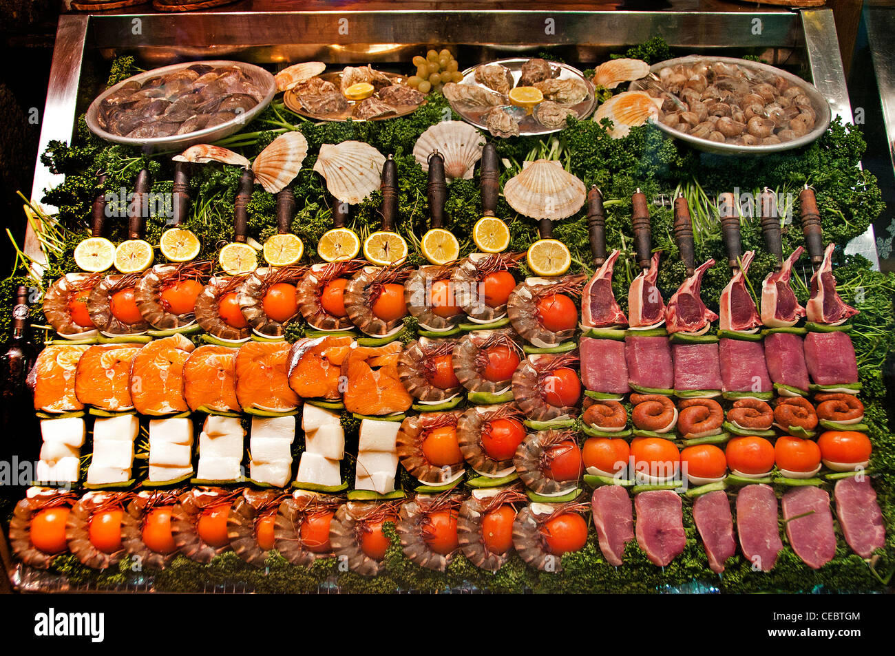 Paris die lateinischen Viertel Quartier latin Griechisch Griechenland Restaurant Stockfoto