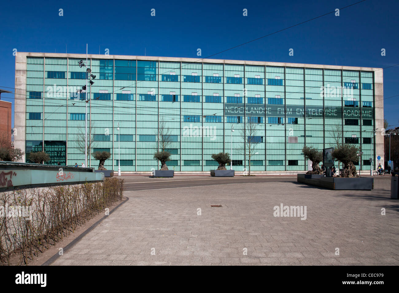 Film- und Fernsehakademie, Amsterdam, Niederlande, Europa Stockfoto