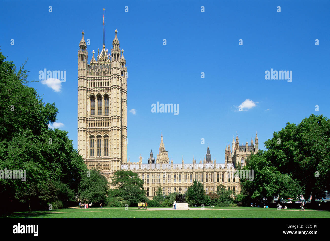 Großbritannien, Great Britain, England, London, Victoria Tower Gardens und Westminster Stockfoto