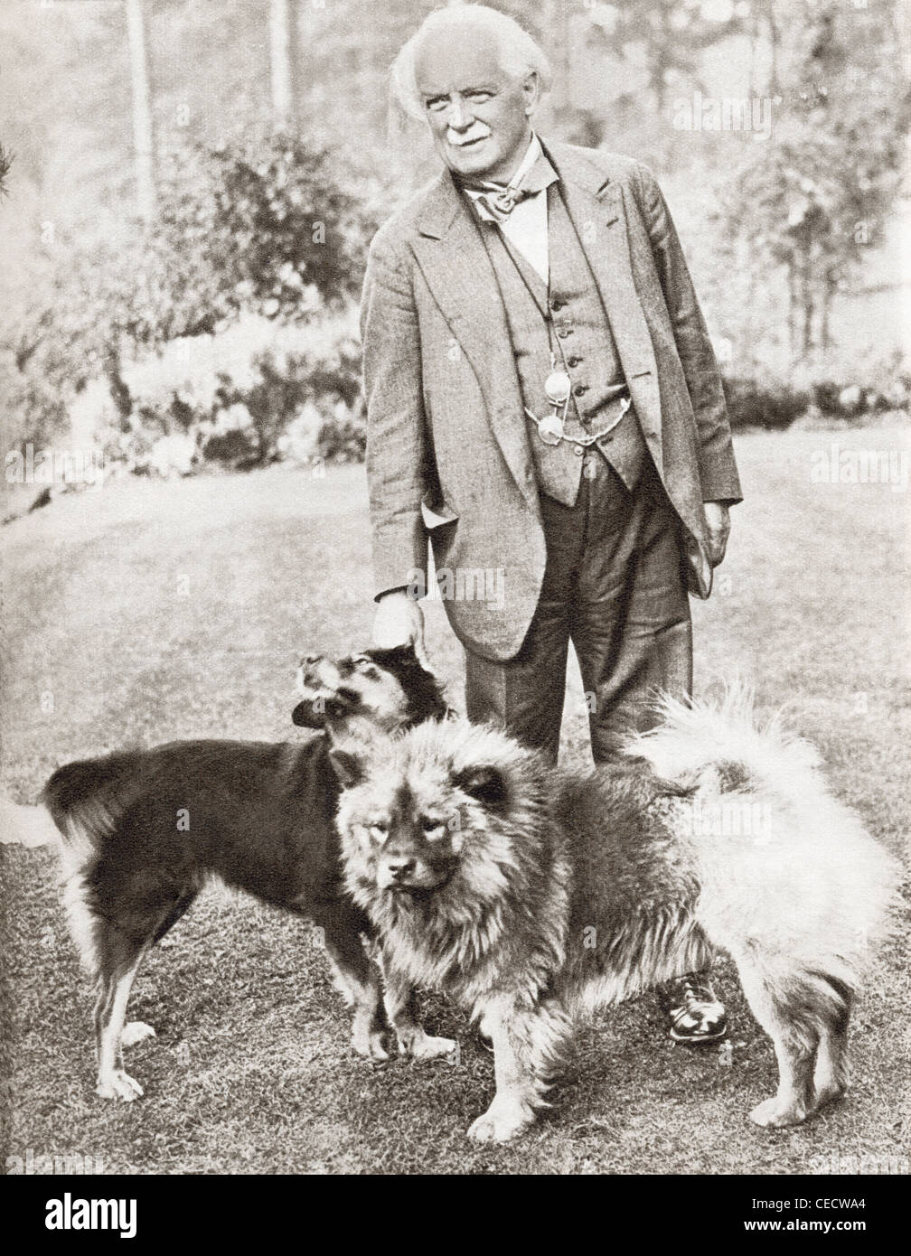 David Lloyd George, 1. Earl Lloyd-George of Dwyfor, 1863 – 1945. Der britische Premierminister. Stockfoto