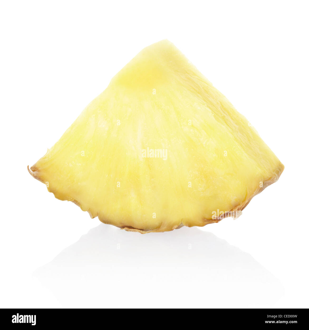 Ananas Stück Stockfoto