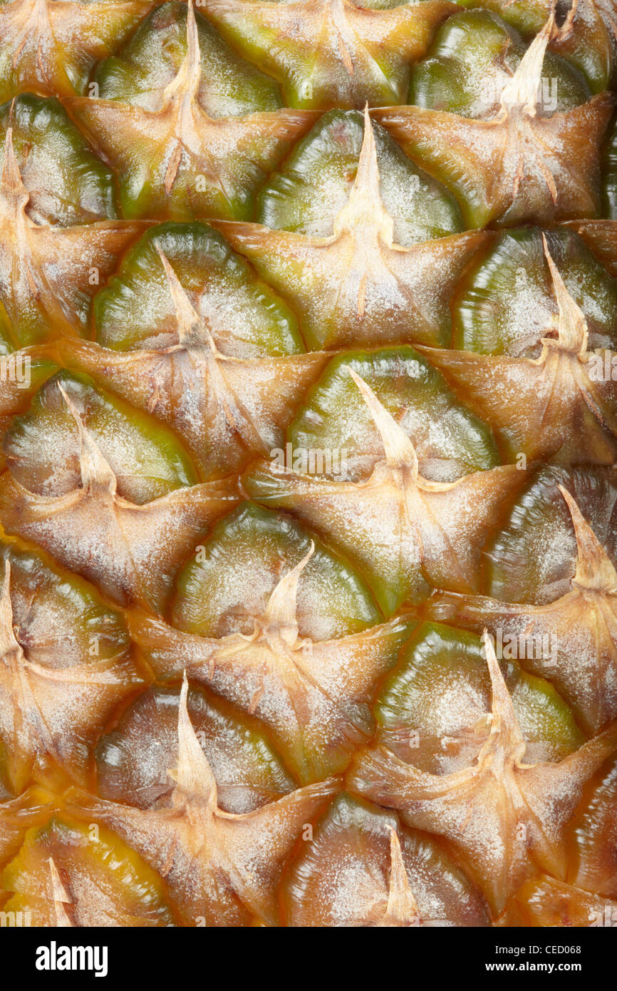 Ananas-Textur-Hintergrund Stockfoto