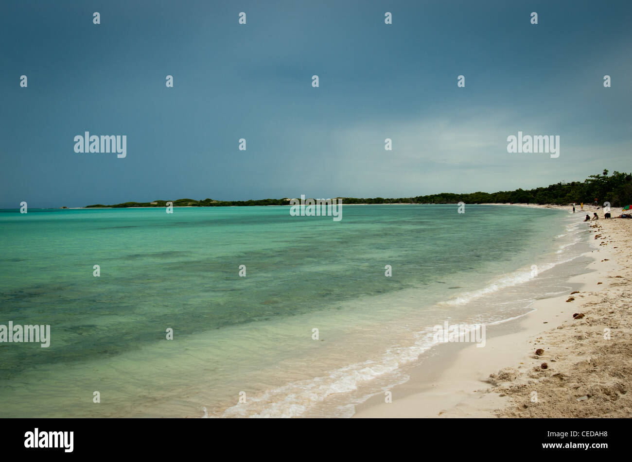 Playa del Flamenco, Insel Cayo Coco, Ciego de Avila Provinz, Kuba Stockfoto