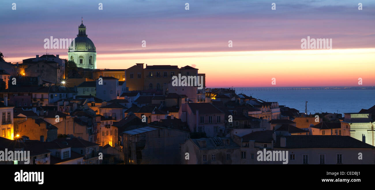 Alfama Lisboa Lissabon Portugal Europa Europe Stockfoto