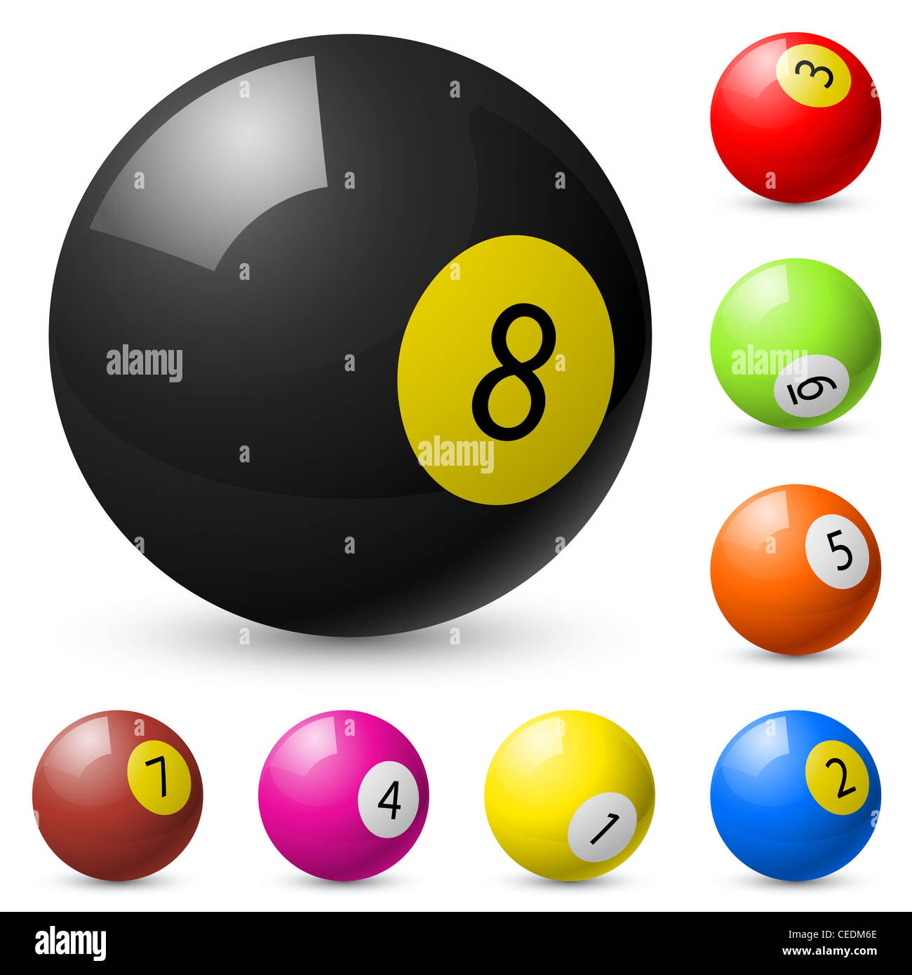 BESPORTBLE Billard Queuekugel - Professionelle Trainingskugel Schwarz