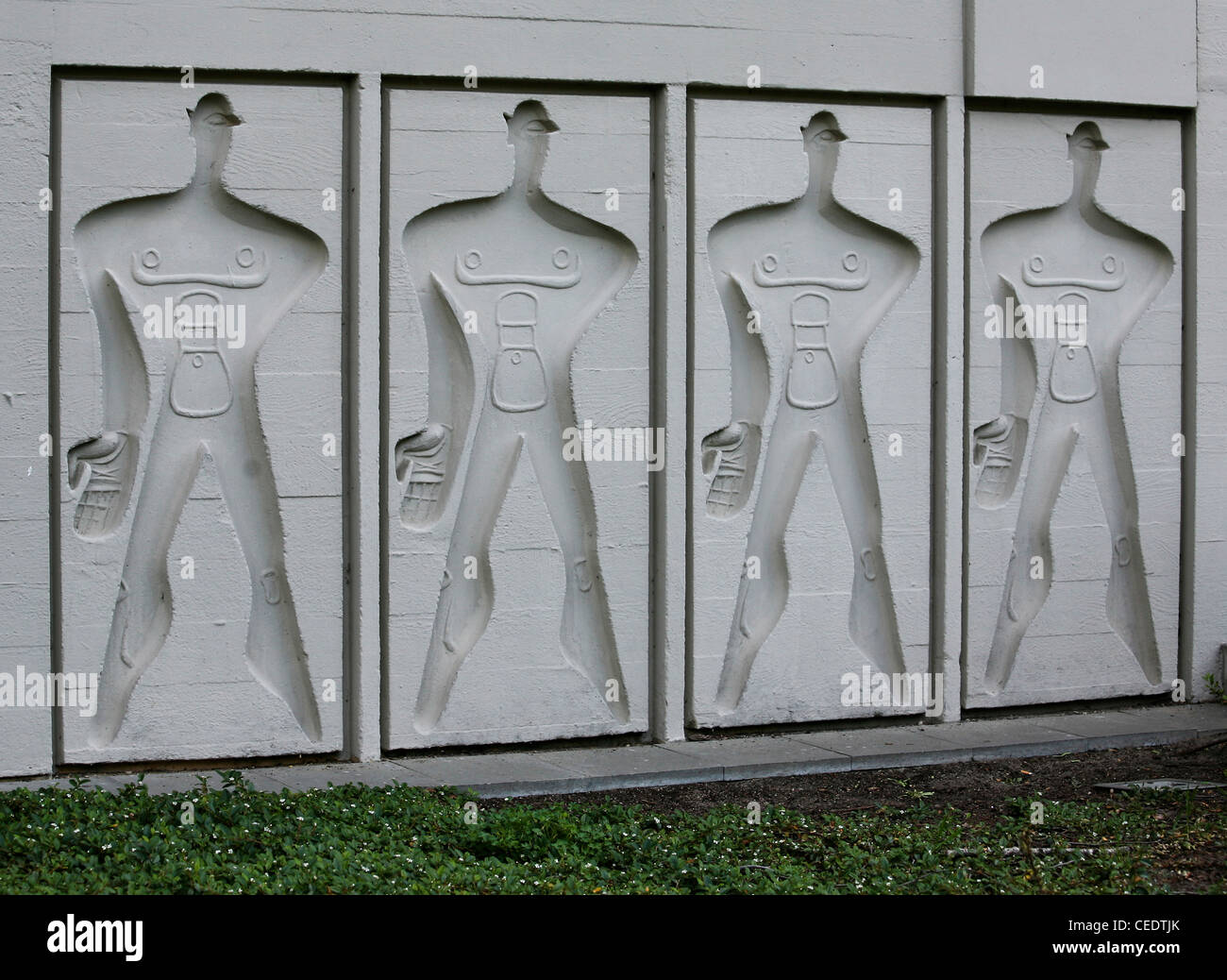 Berlin, Corbusier-Haus Stockfoto