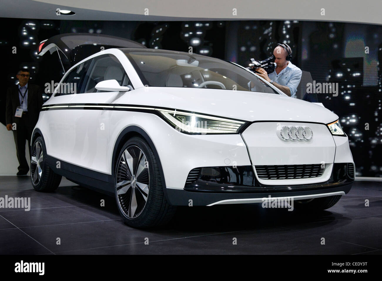 Audi A2 Concept, Studie, Elektroauto, der International Motor Show IAA 2011, Frankfurt Am Main, Hessen, Deutschland, Europa Stockfoto