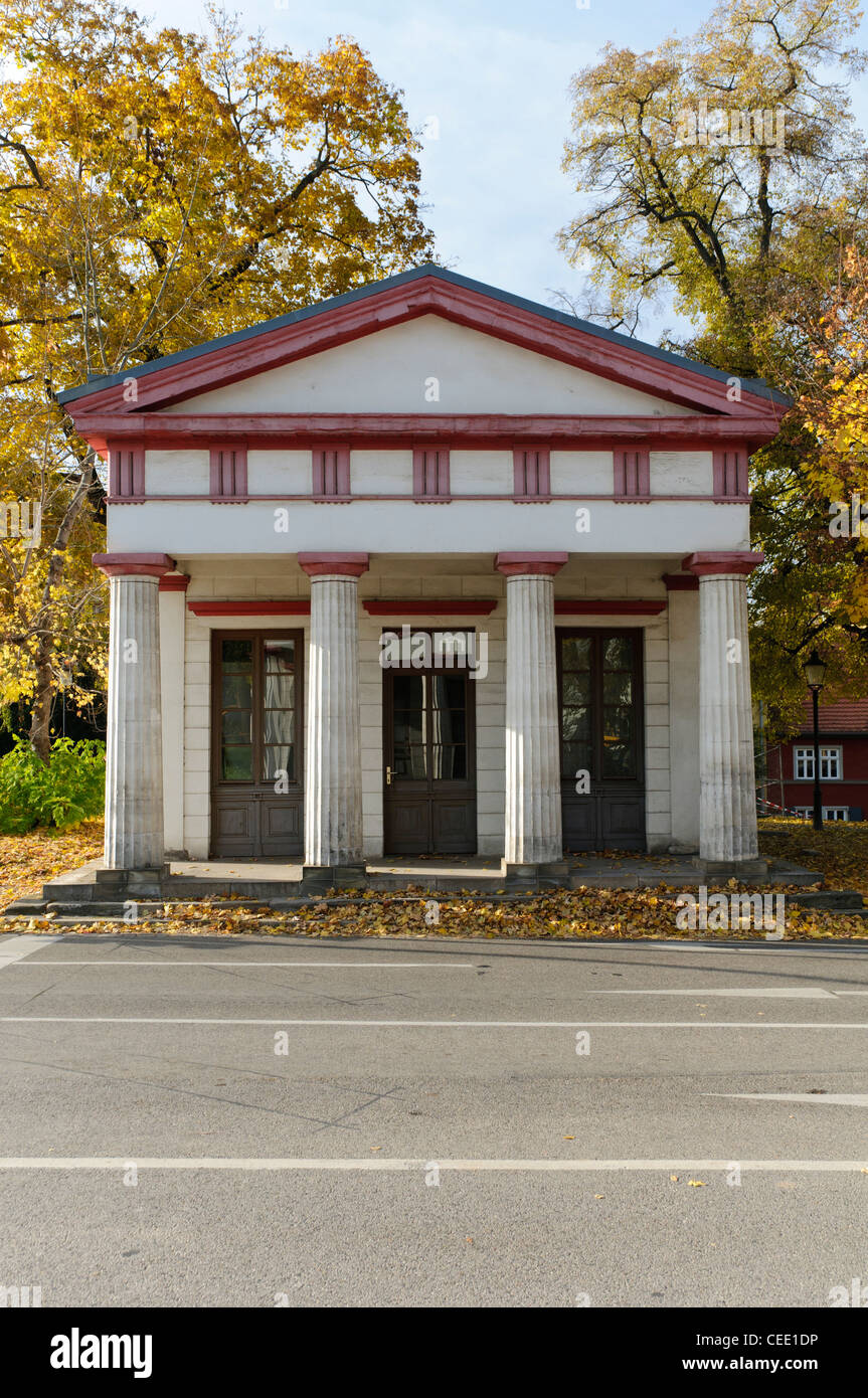 Salztorhaus Gebäude, Naumburg, Sachsen-Anhalt, Deutschland, Europa Stockfoto