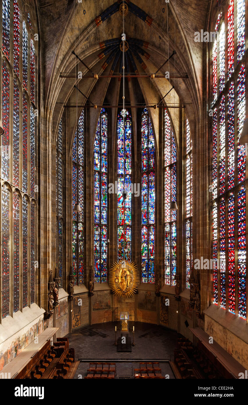 Aachen, Münster (Pfalzkapelle Stockfotografie Alamy