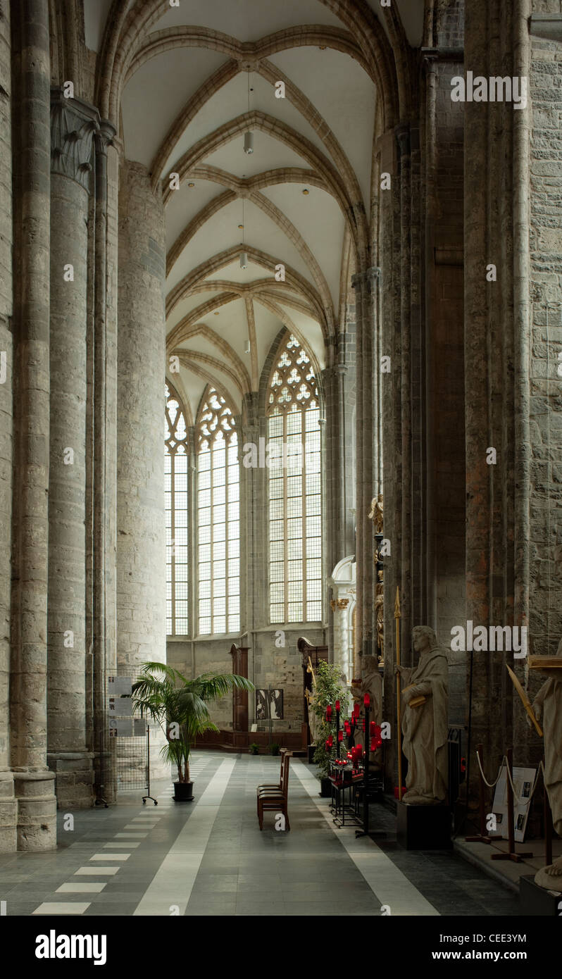 Vernet-Les-Bains, Abbaye de Saint-Martin-du-Canigou Stockfoto