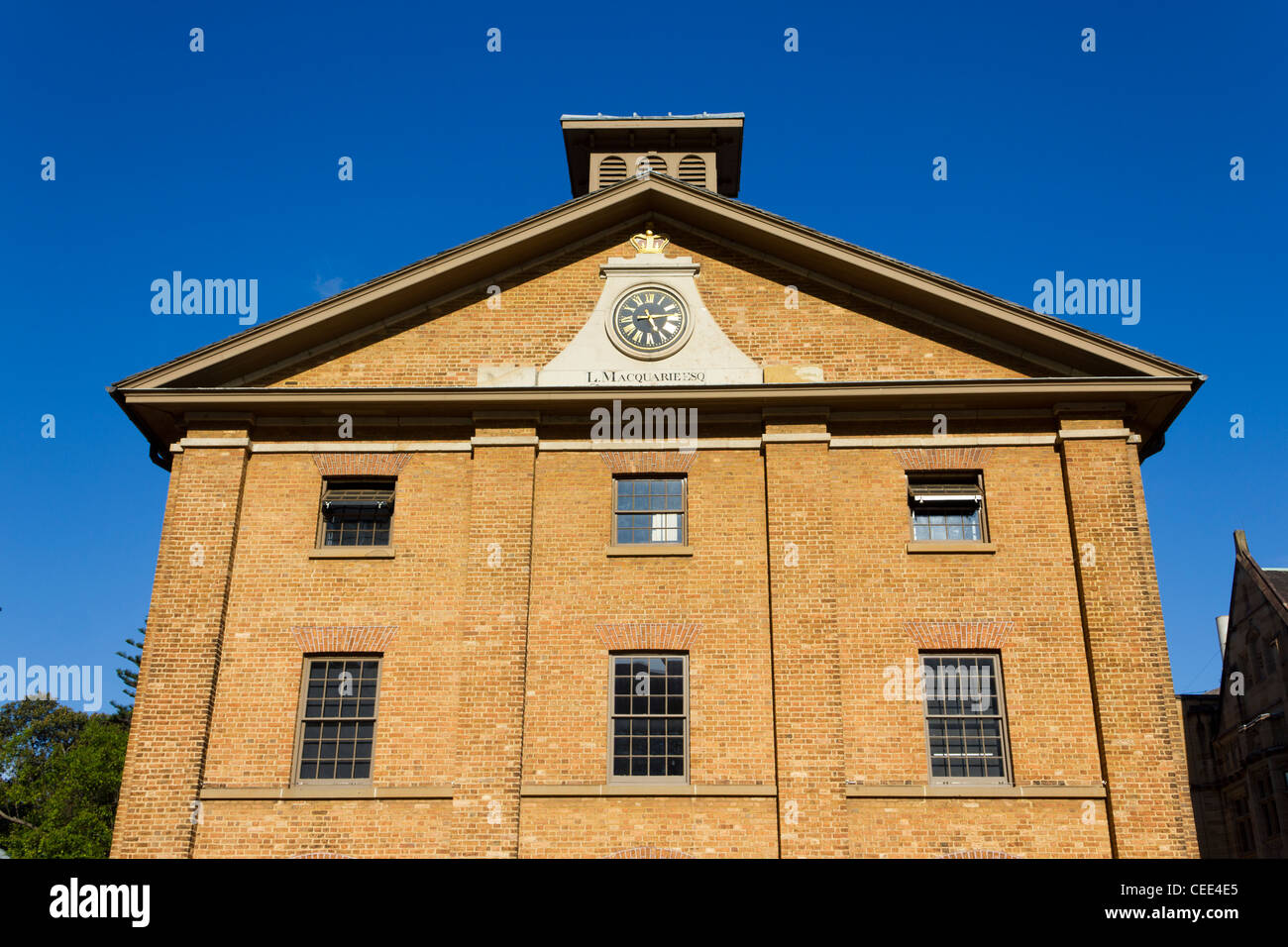 Hyde Park Barracks, Sydney, Australien Stockfoto