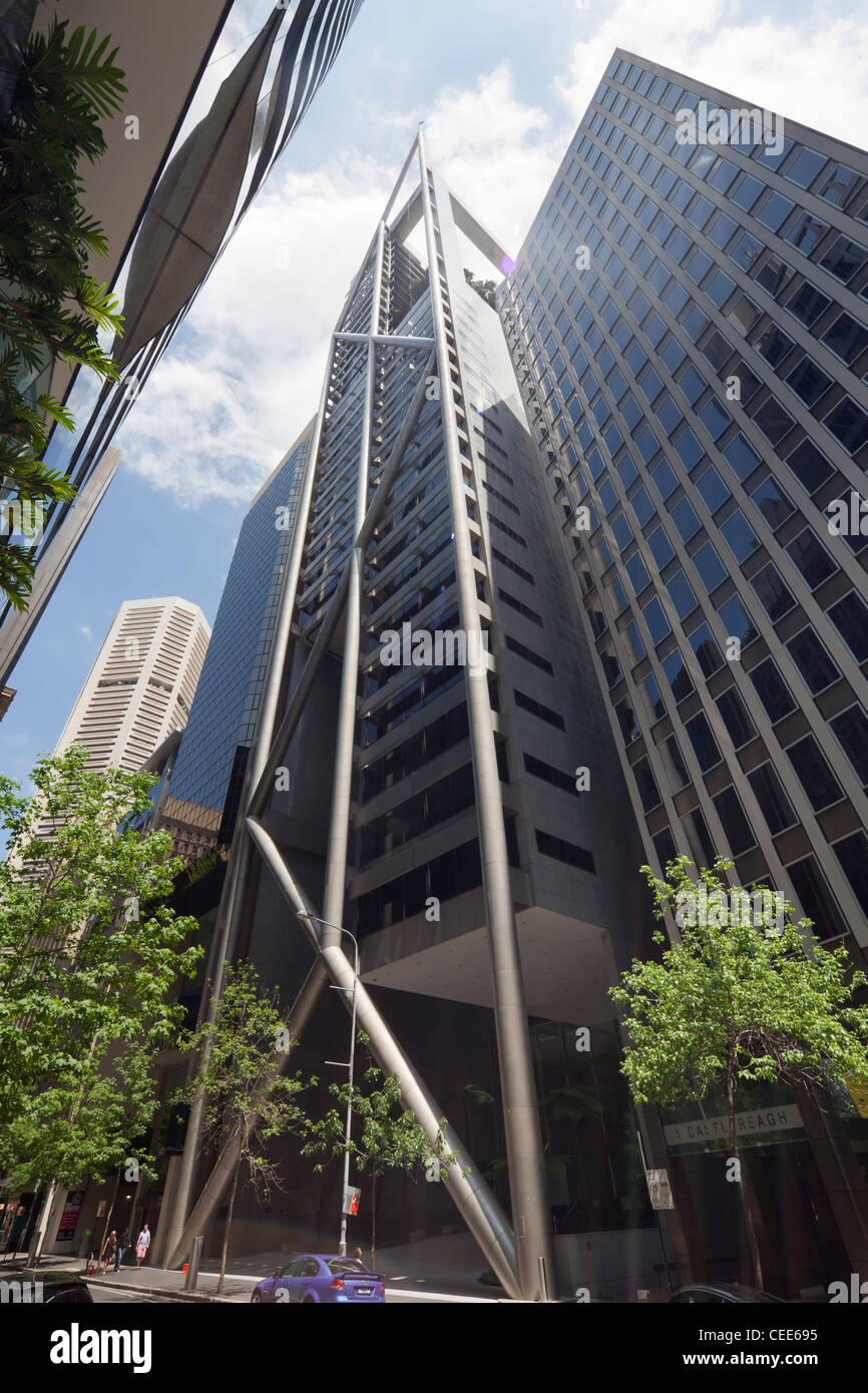 Fassade des Kopf-Zentrum, 9-11 Castlereagh Street, Sydney, Australien Stockfoto