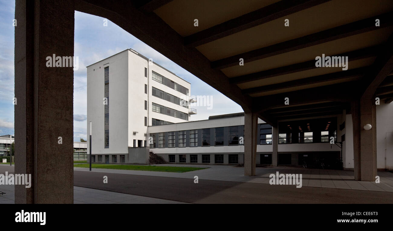 Dessau, Bauhaus Stockfoto