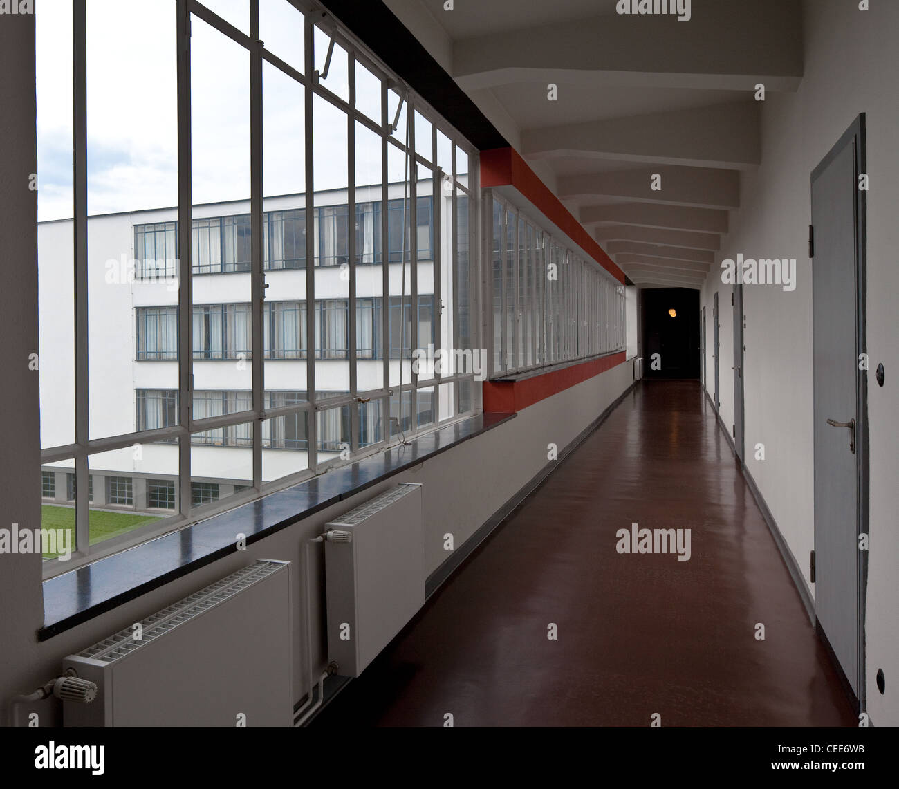 Dessau, Bauhaus Stockfoto