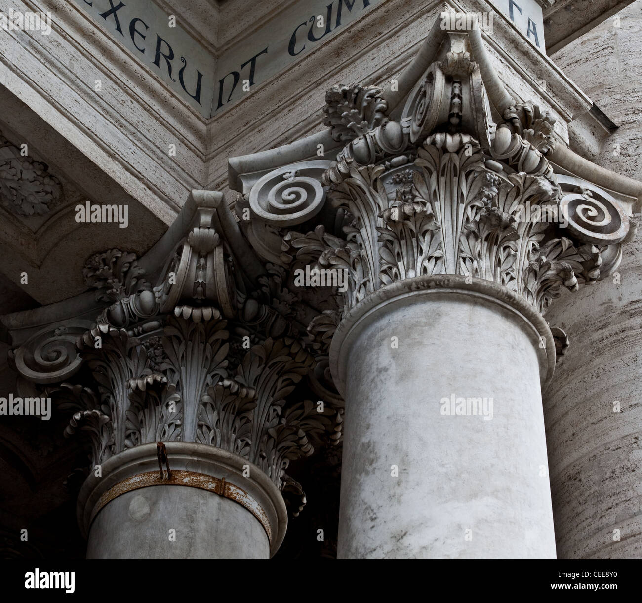 Rom, Lateranbasilika Stockfoto