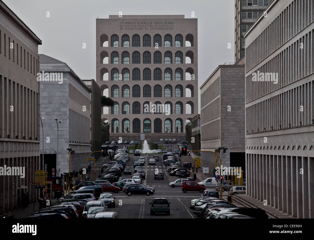 Rom, Lateranbasilika Stockfoto