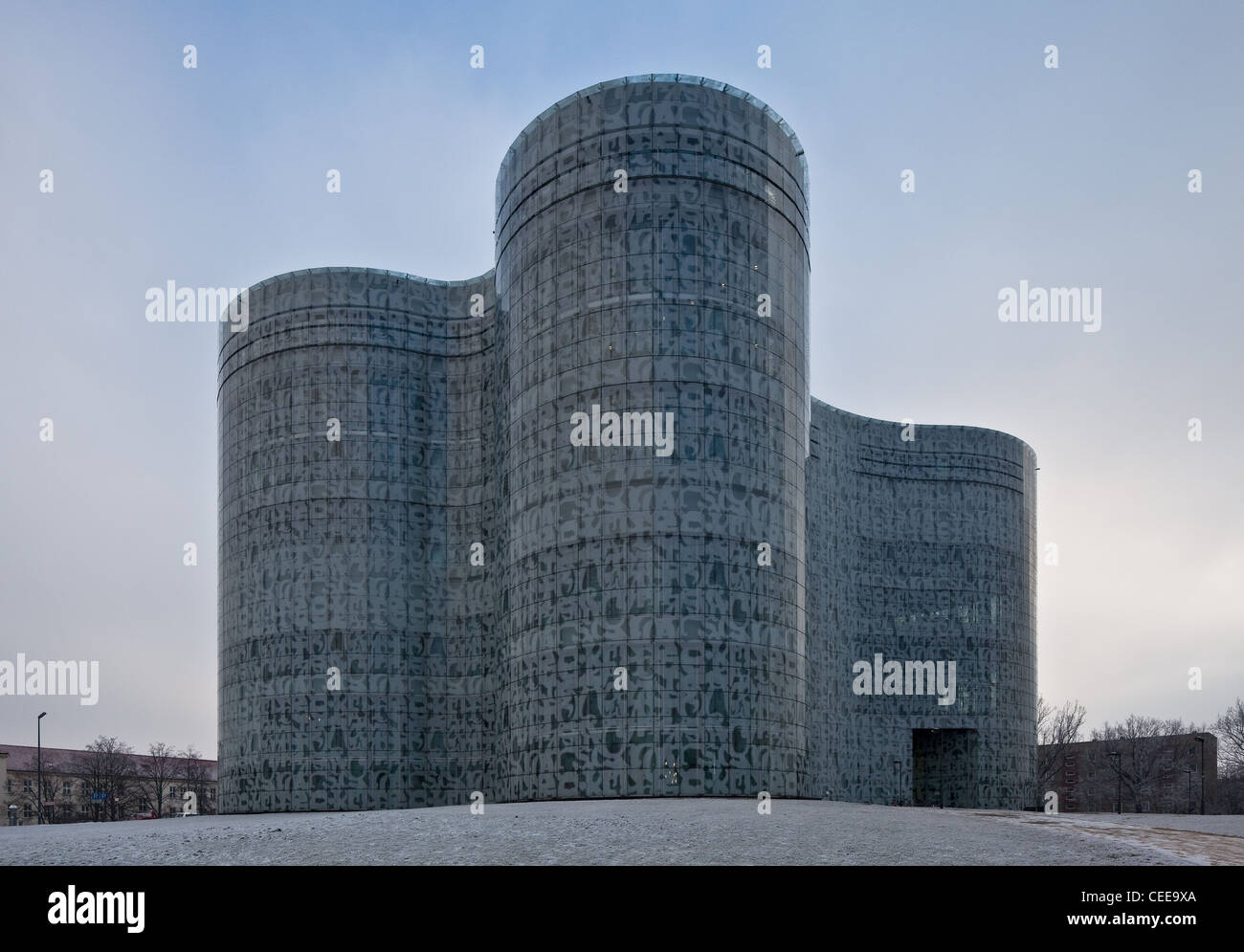 Cottbus, Uni-Bibliothek Stockfoto