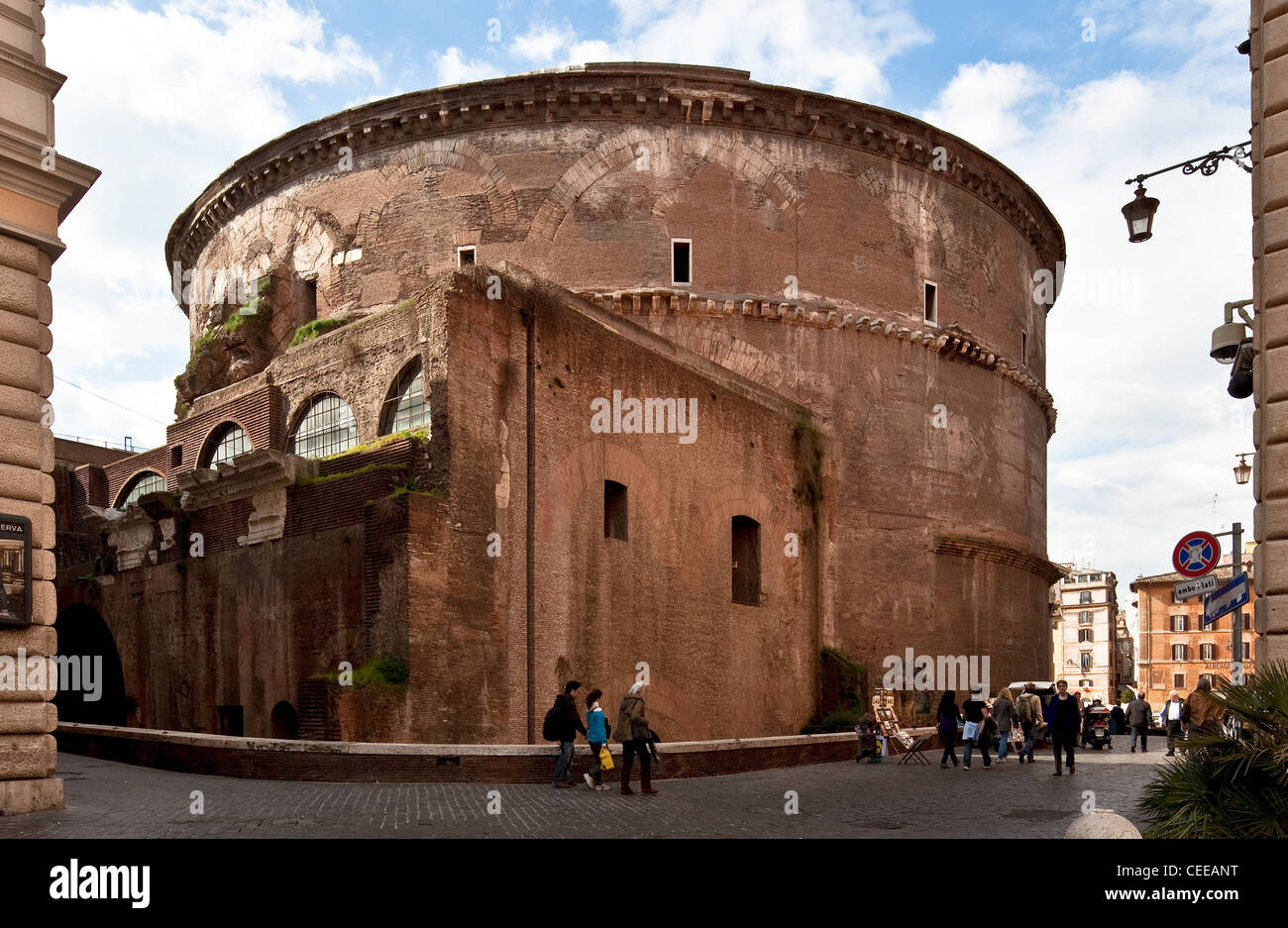 Rom, Pantheon Stockfoto