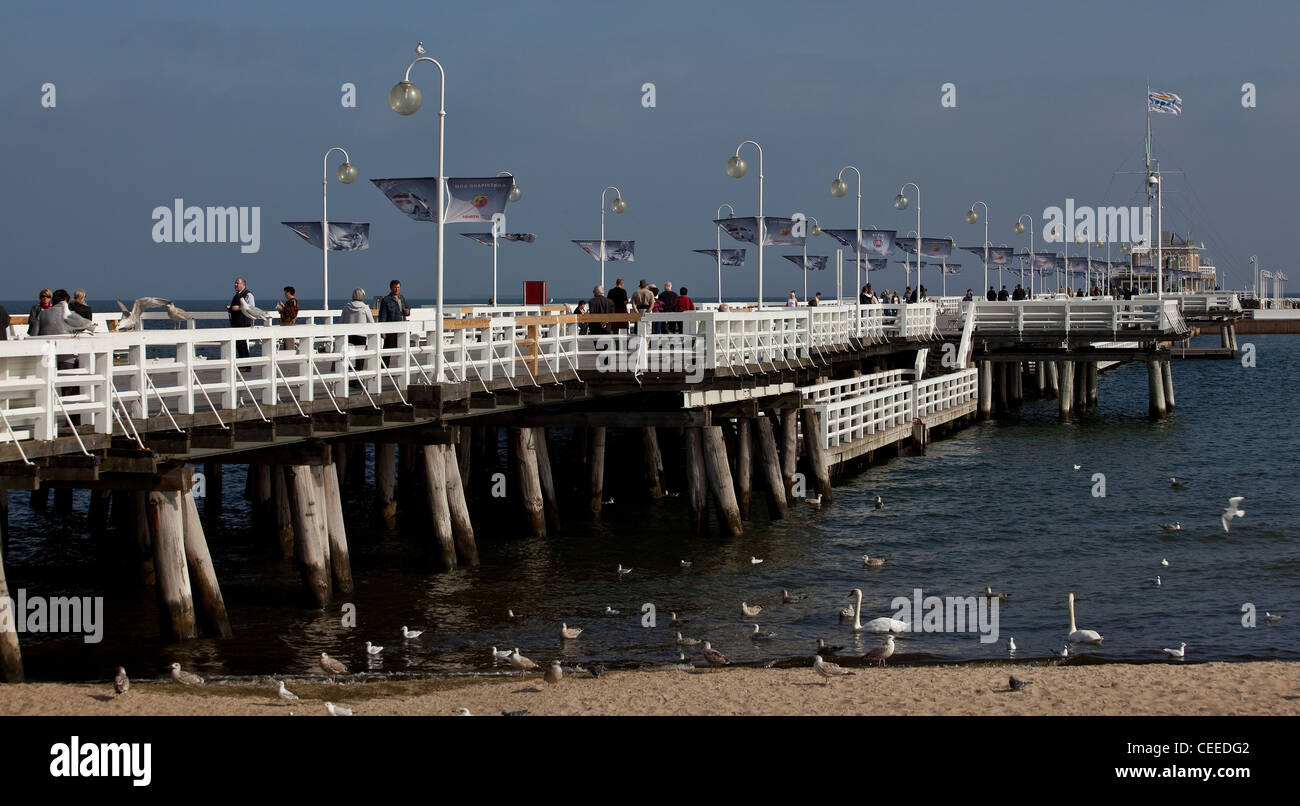 Sopot/Zoppot, Grand Hotel Stockfoto