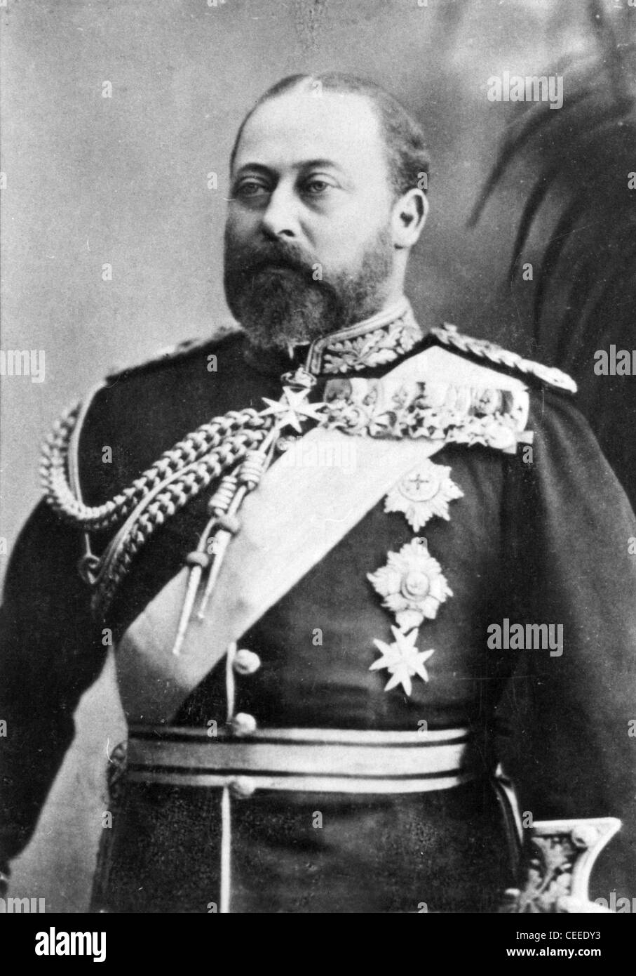 König Edward VII. von Großbritannien von 1901 Stockfoto