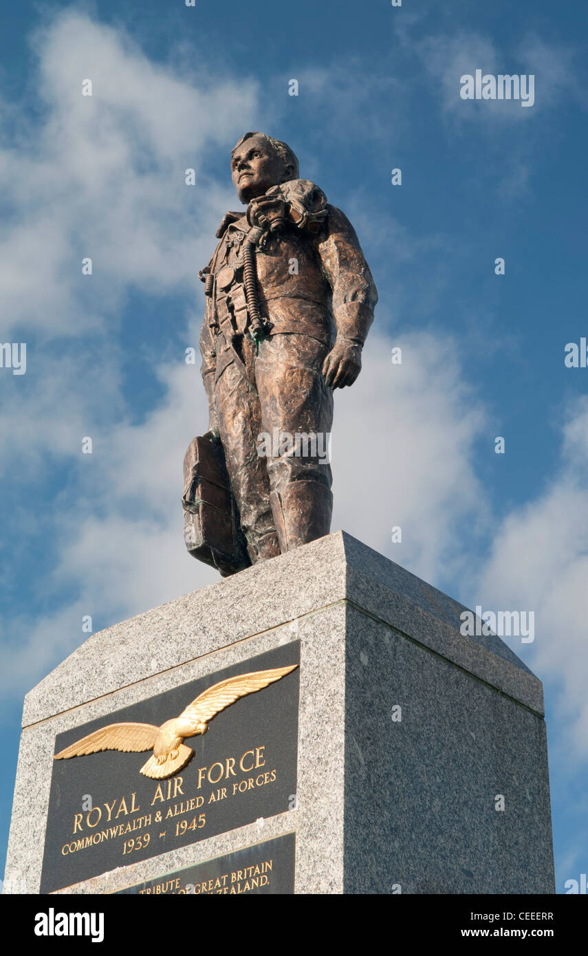 RAF Commonweath und Alliierten Memorial, Plymouth Hacke, Devon UK Stockfoto